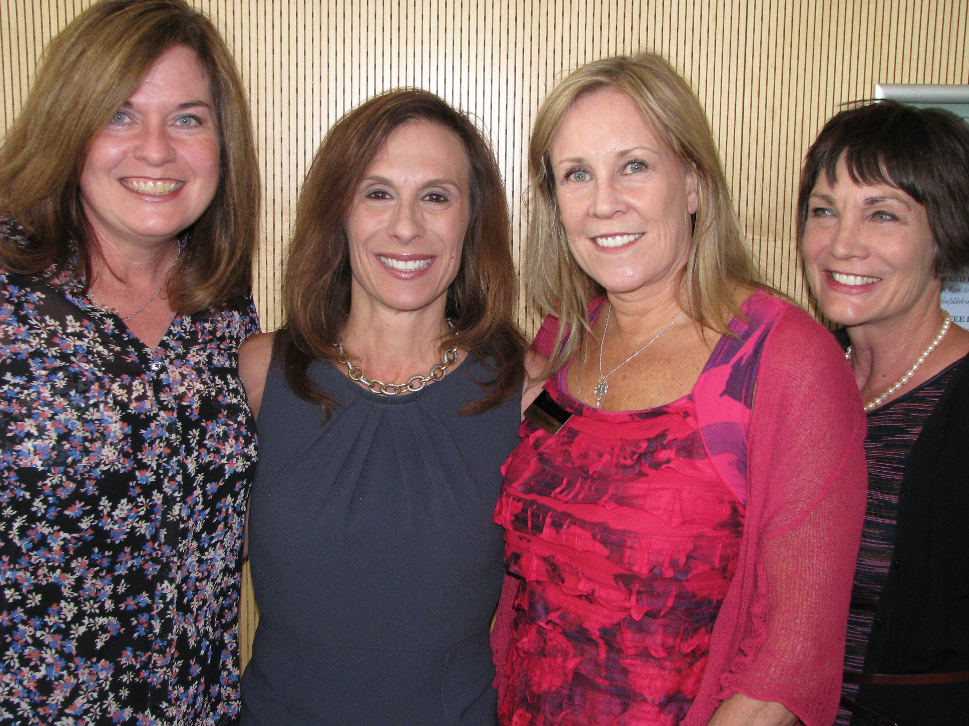 Cathy Schwartz, Left, Join Carmel Scopelliti, Stacy Ohlsson And Karen 