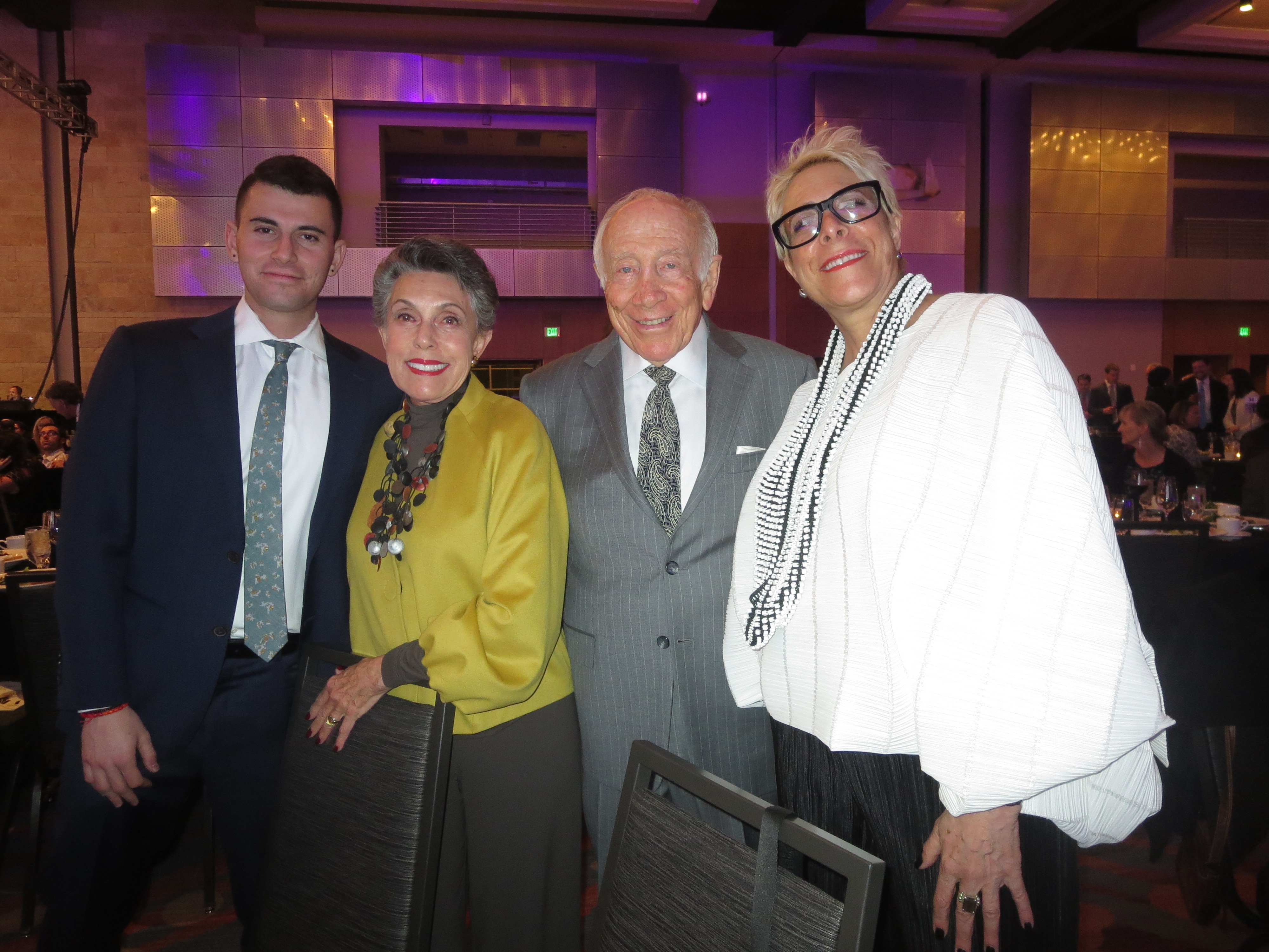 L to R Cory, Helen, Morris, Marla Ginsburg