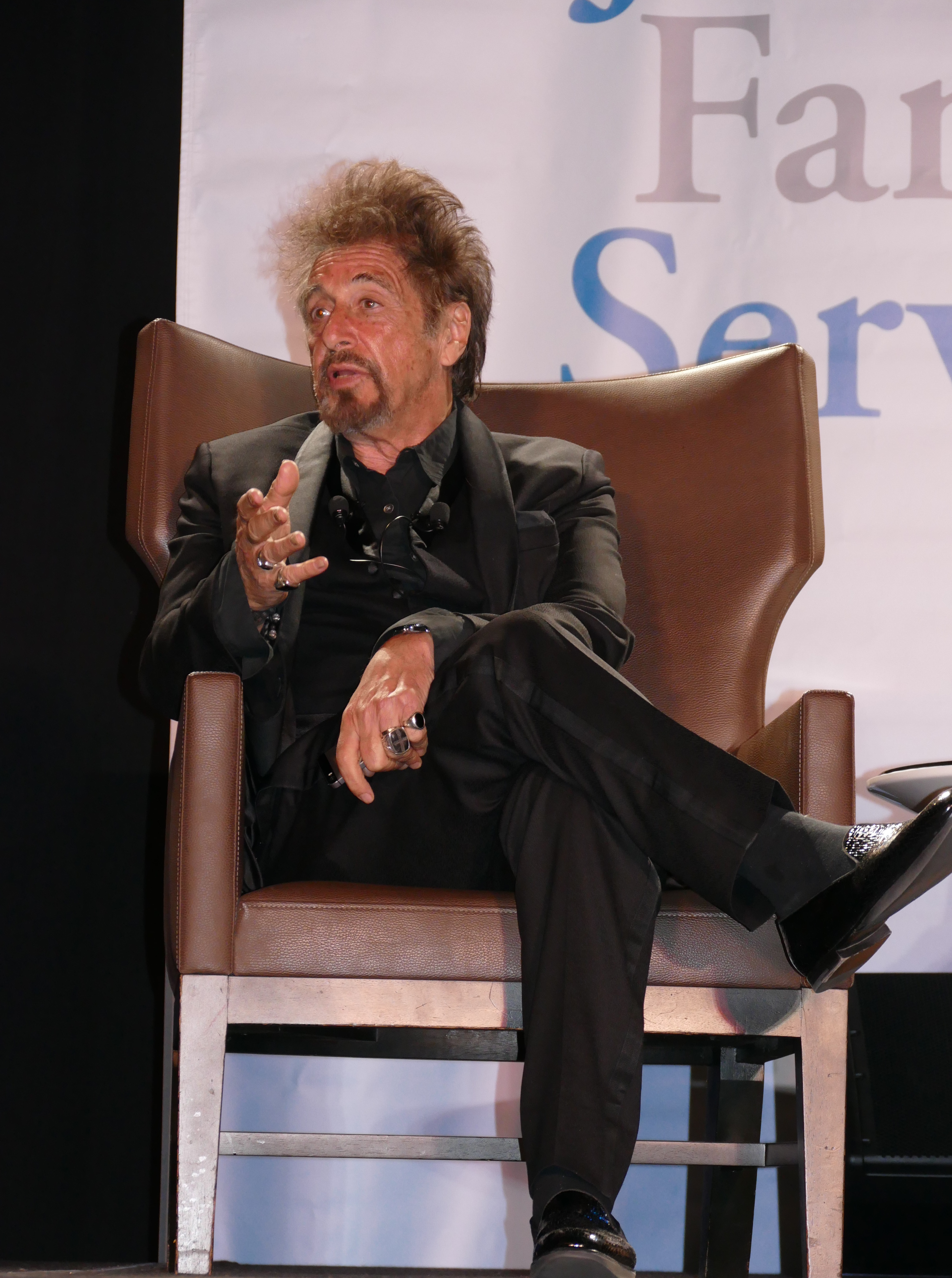 Al Pacino makes a point
