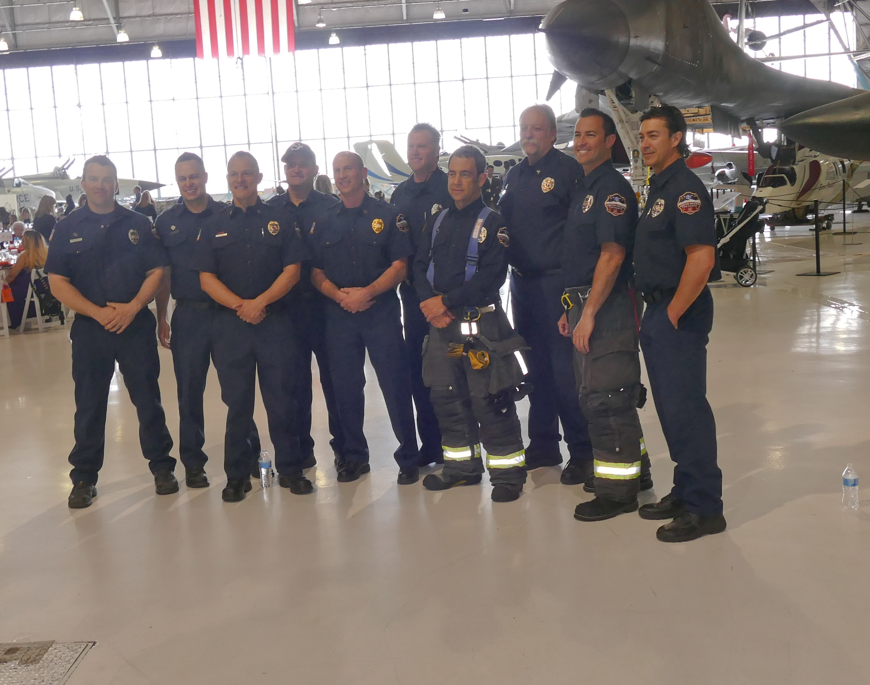 South Metro Fire District firefighters on hand to support