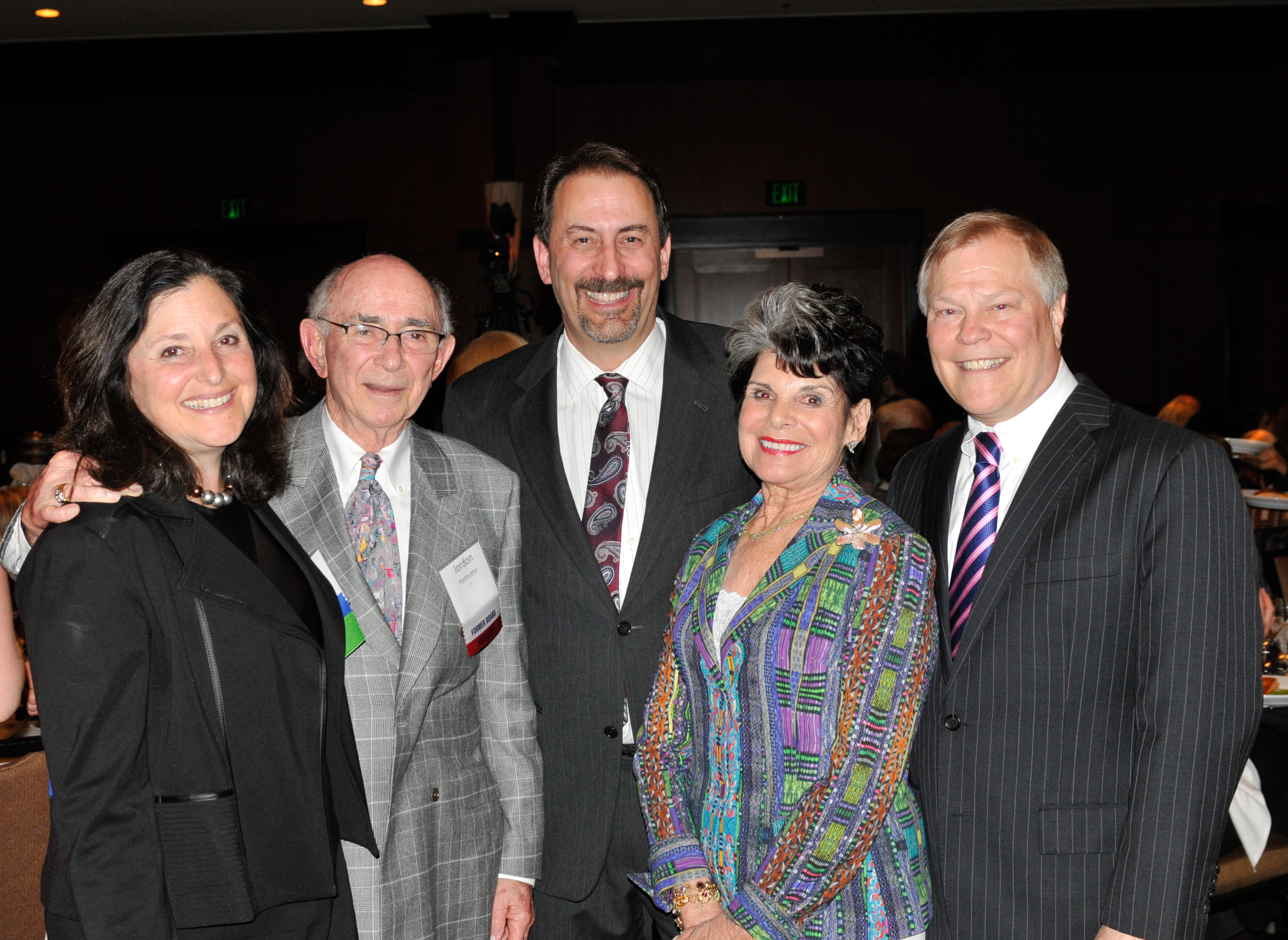 Regional Board Chair Andrea Shpall, left, honoree Jordon Perlmutter ...