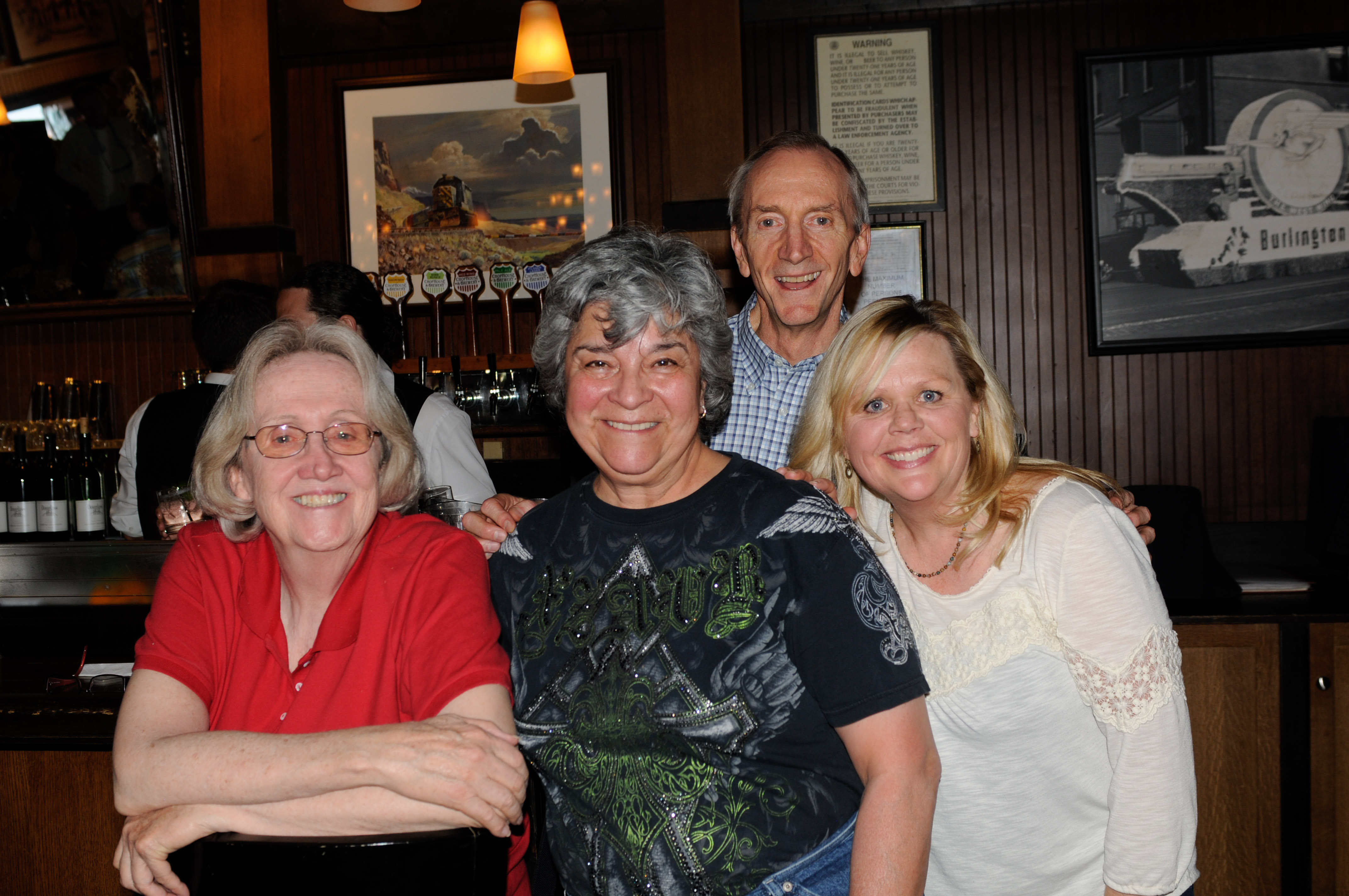 Glo Nelson, left, Patty Chavez, Mike Kiska and Ada Claire, members of ...