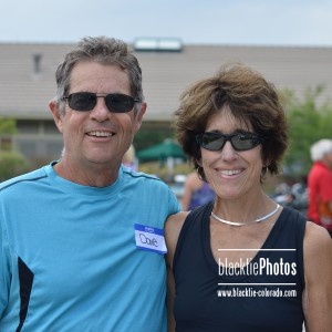 Dave Tarwater and Christie Bibeau at Tennis with the Stars