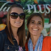 Julie Hickman and Julie Hammerstein promote good health and Juice Plus at Tennis with the Stars2