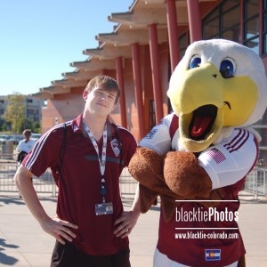 Eagle Mascot and friend_0238