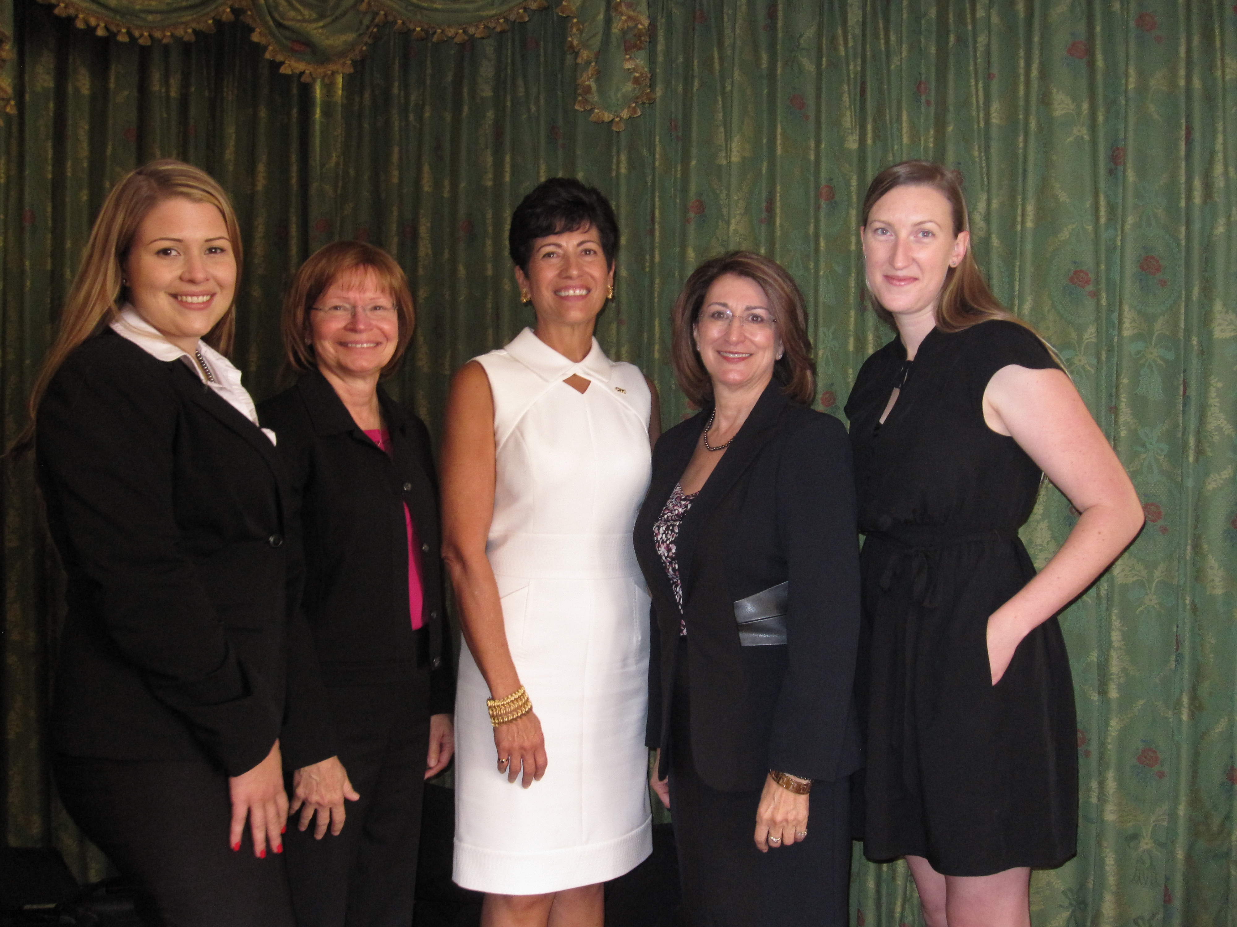 L to R: Sara Szynskie, Carol Zak-Dance, Dr. Lynn Gangone, Victoria ...