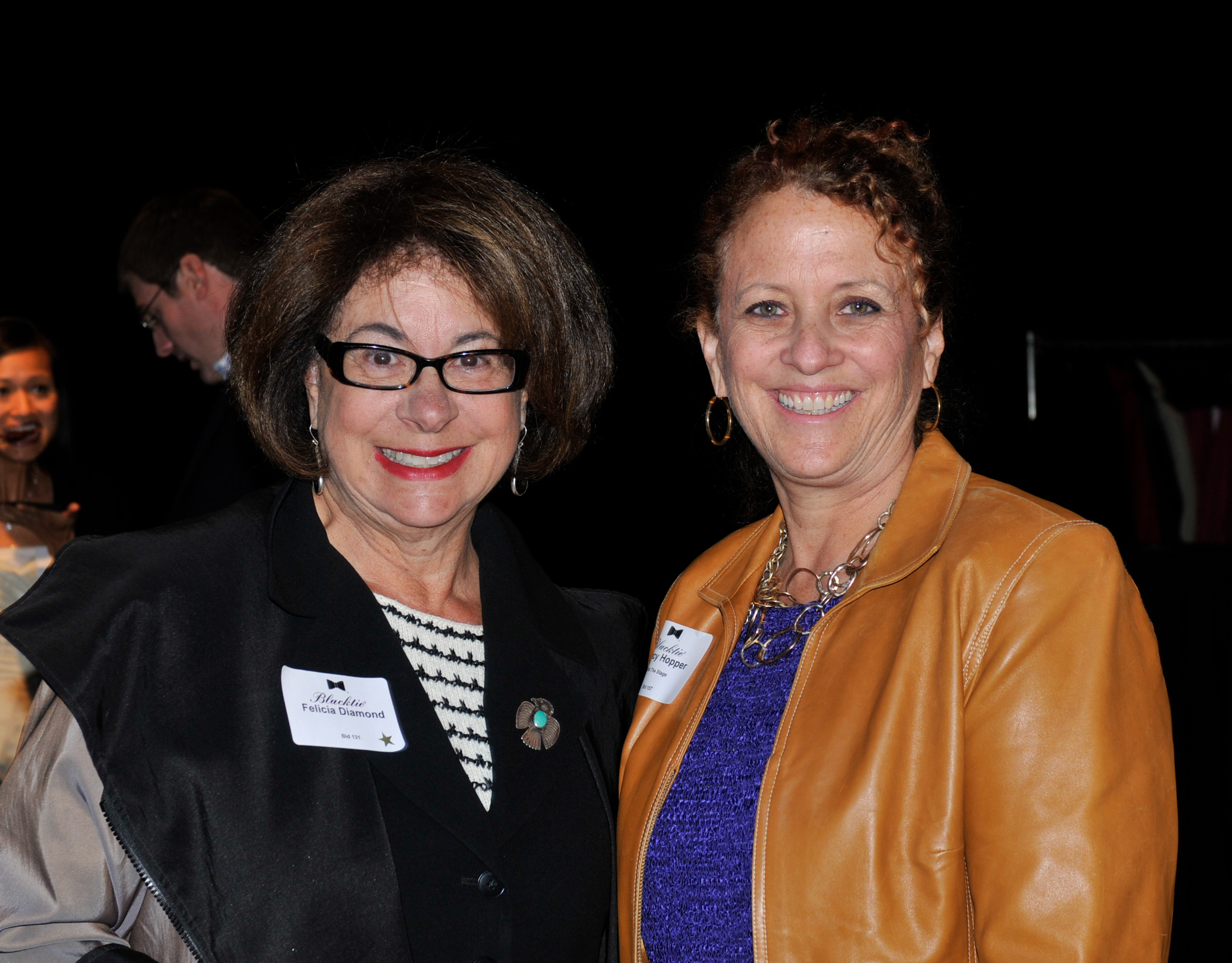 Felicia Diamond, left, and Nancy Hopper