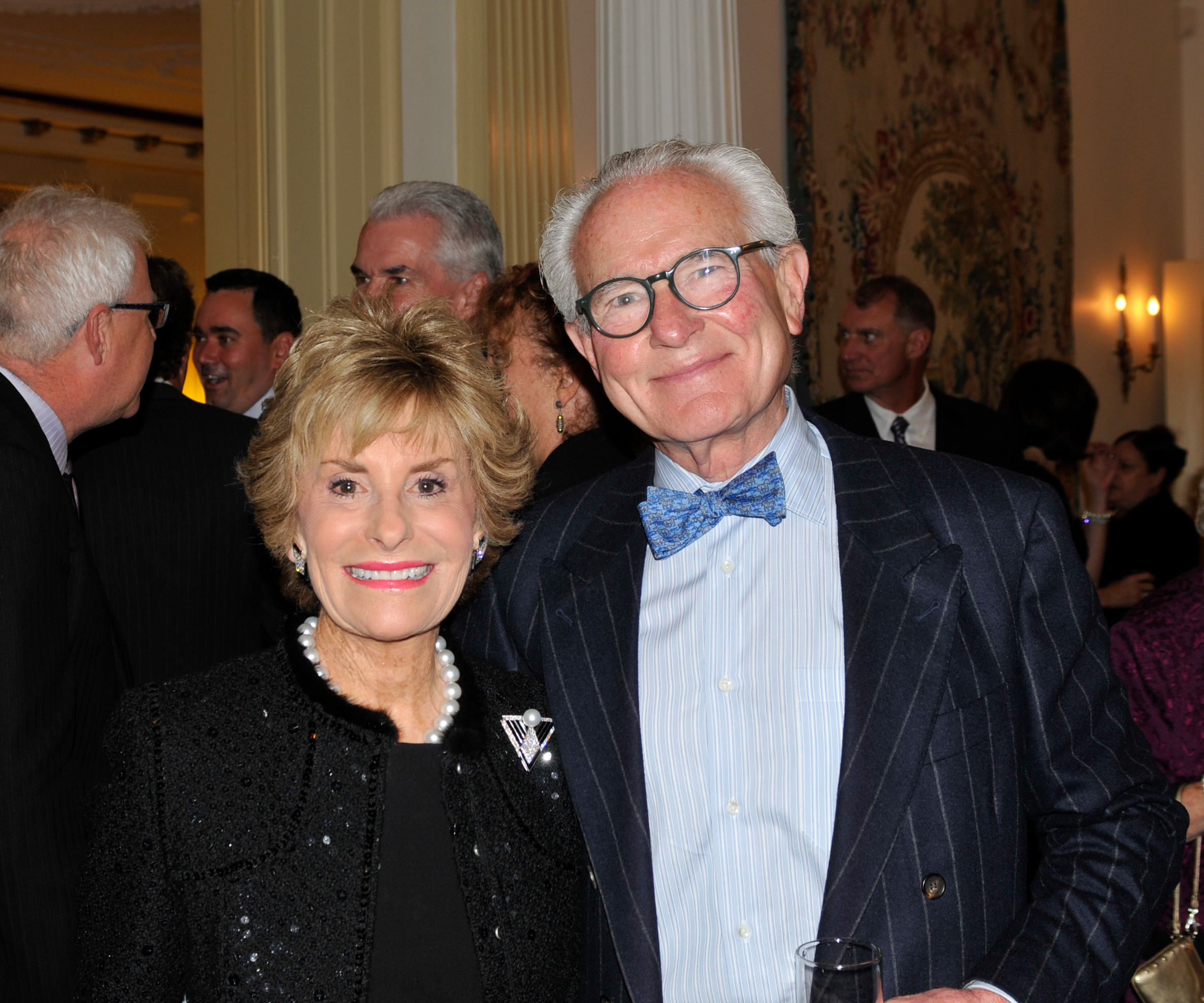 Board member Arlene Hirschfeld and Barry Hirschfeld