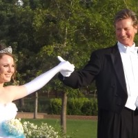 36. Fine Arts Foundation Debutante Mariel Snyder is escorted by her father, Brent Snyder. Mariel’s mother is HYM Denise Snyder.