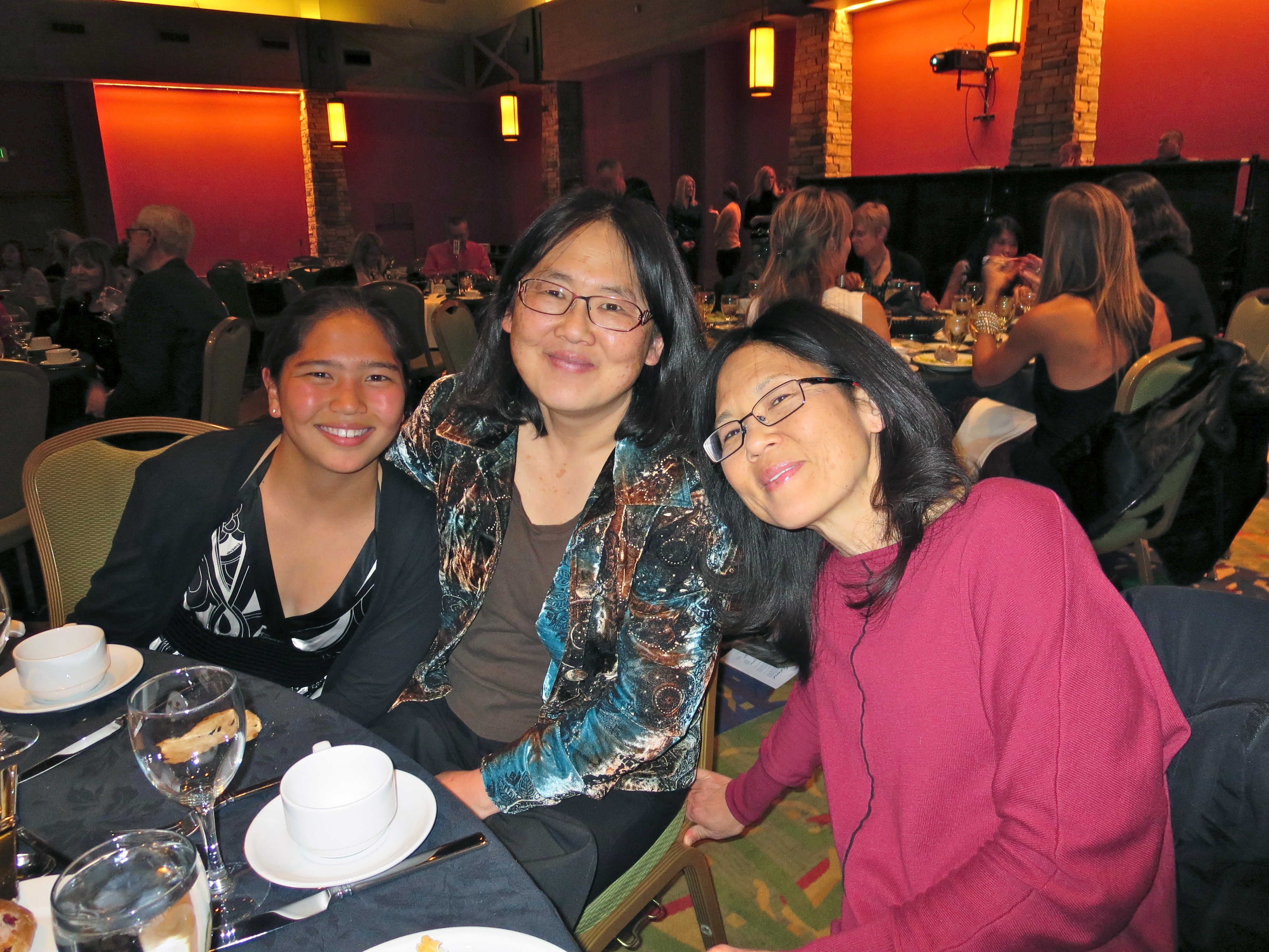 L to R: Jessica Aragon, Diane Divel, Judy Aragon