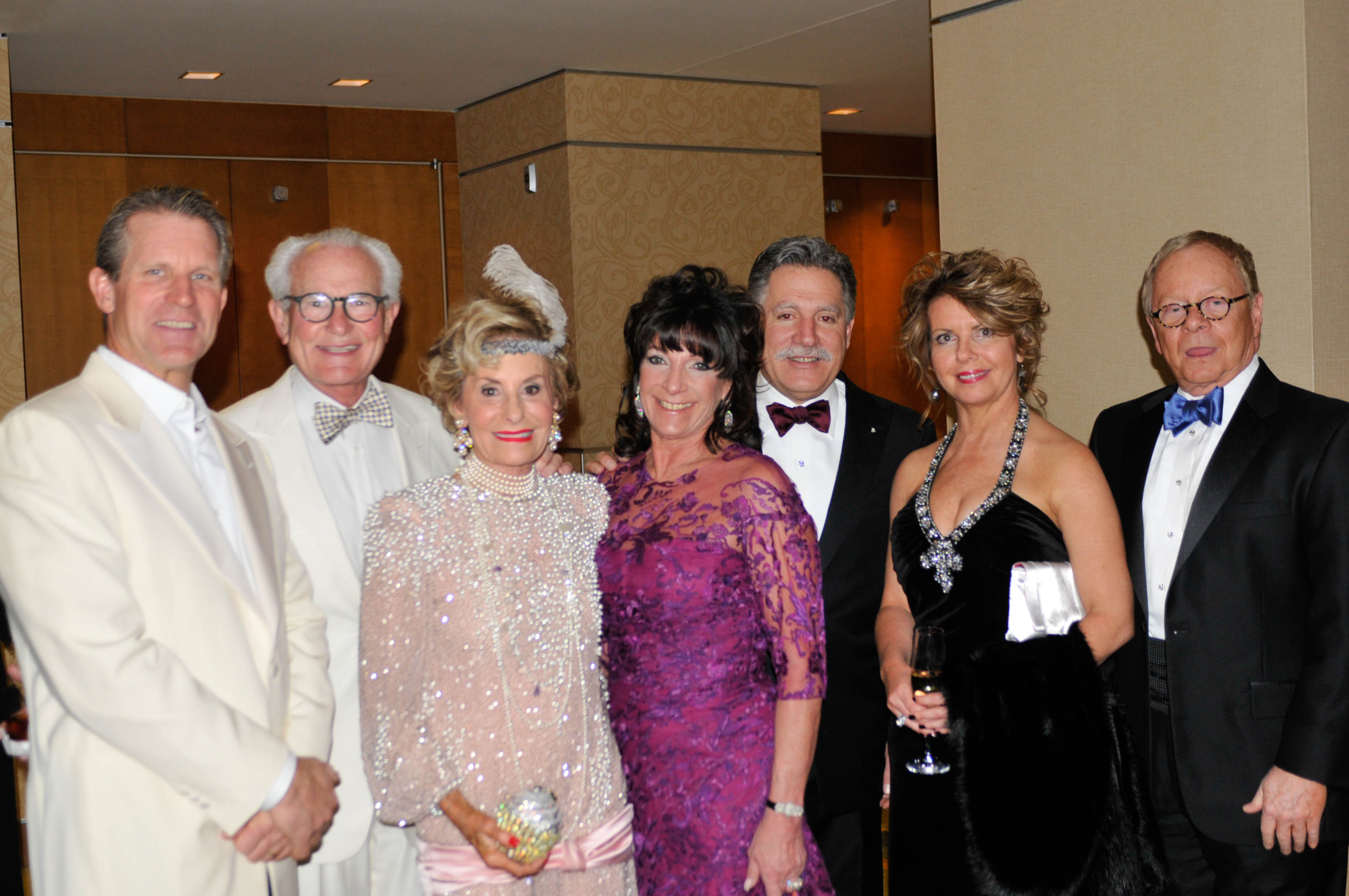 John Morgridge (presenting sponsor), Barry and Arlene Hirschfeld (board ...