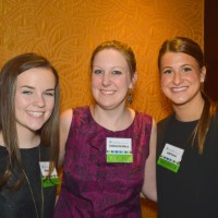 Kaleidoscope Volunteers from left, Claire Conley, Lindsay Bradway and Leah Ramey