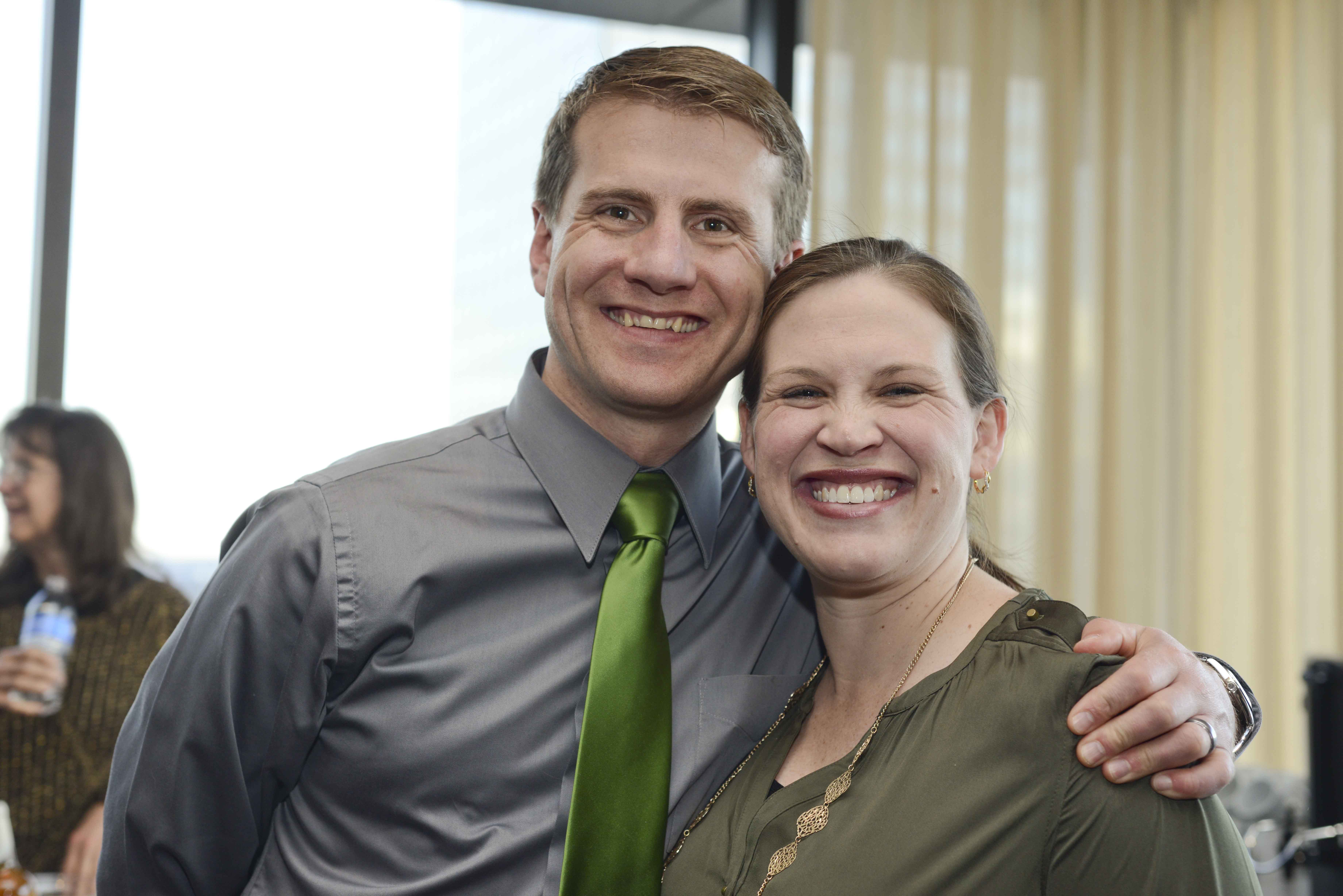 Event Coordinator Kylene Trask, with husband Tim