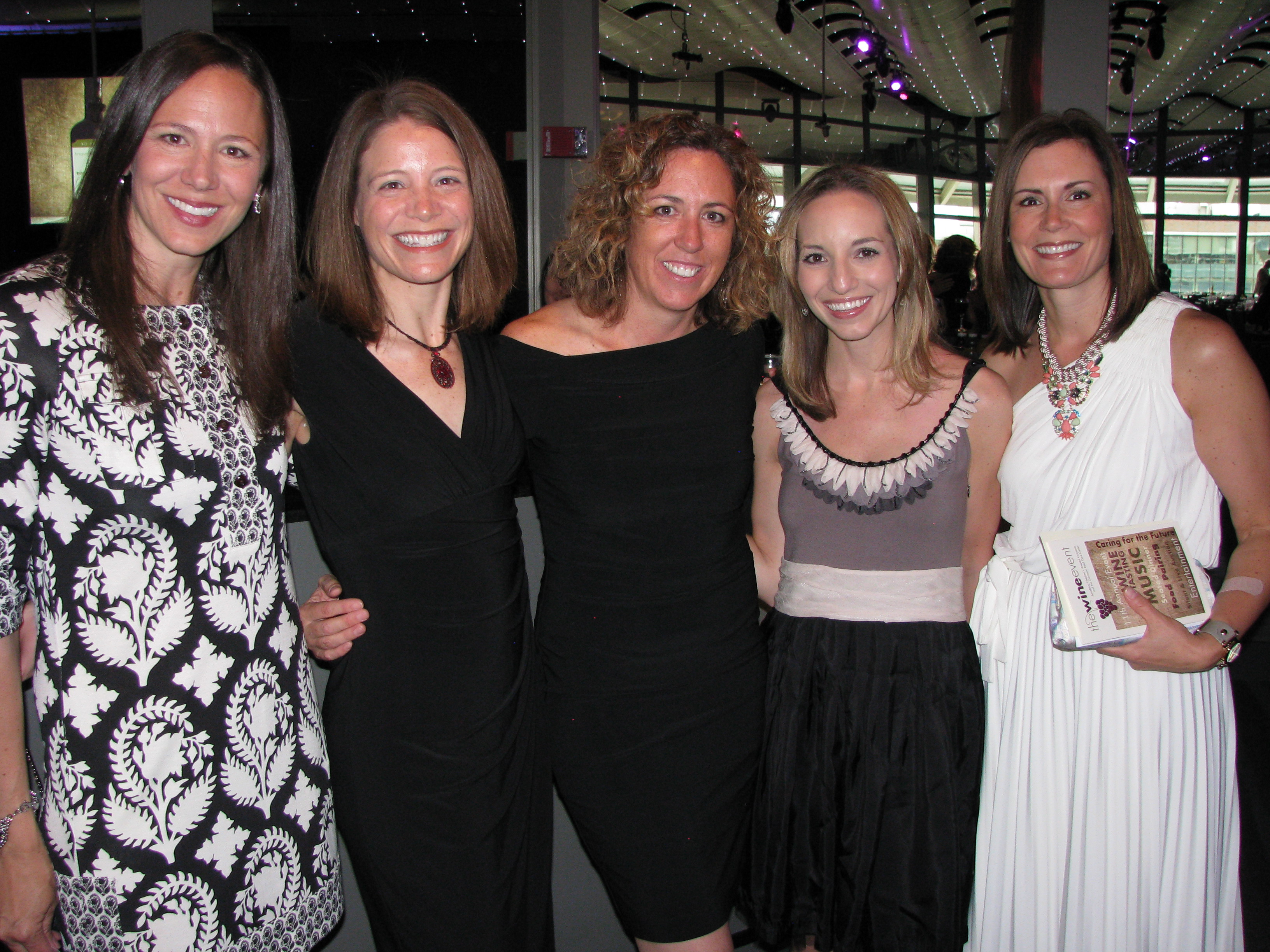 Susan Santelices, left, with Martine Hyland, Jen Darling, Jacqueline ...