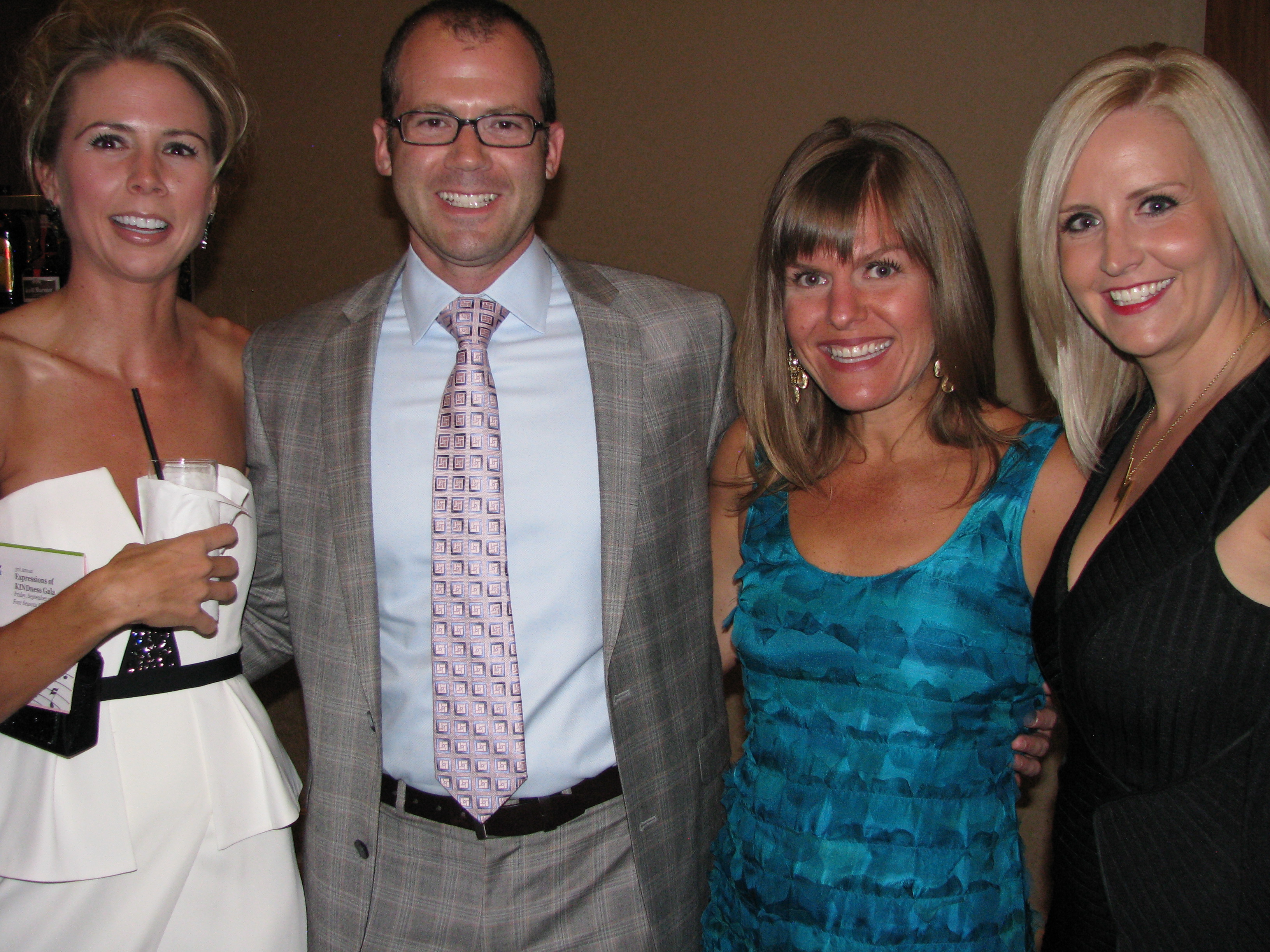 Carol Moerman, Left, Smiles With Evan Miller, Tari Wilde And Kelly 