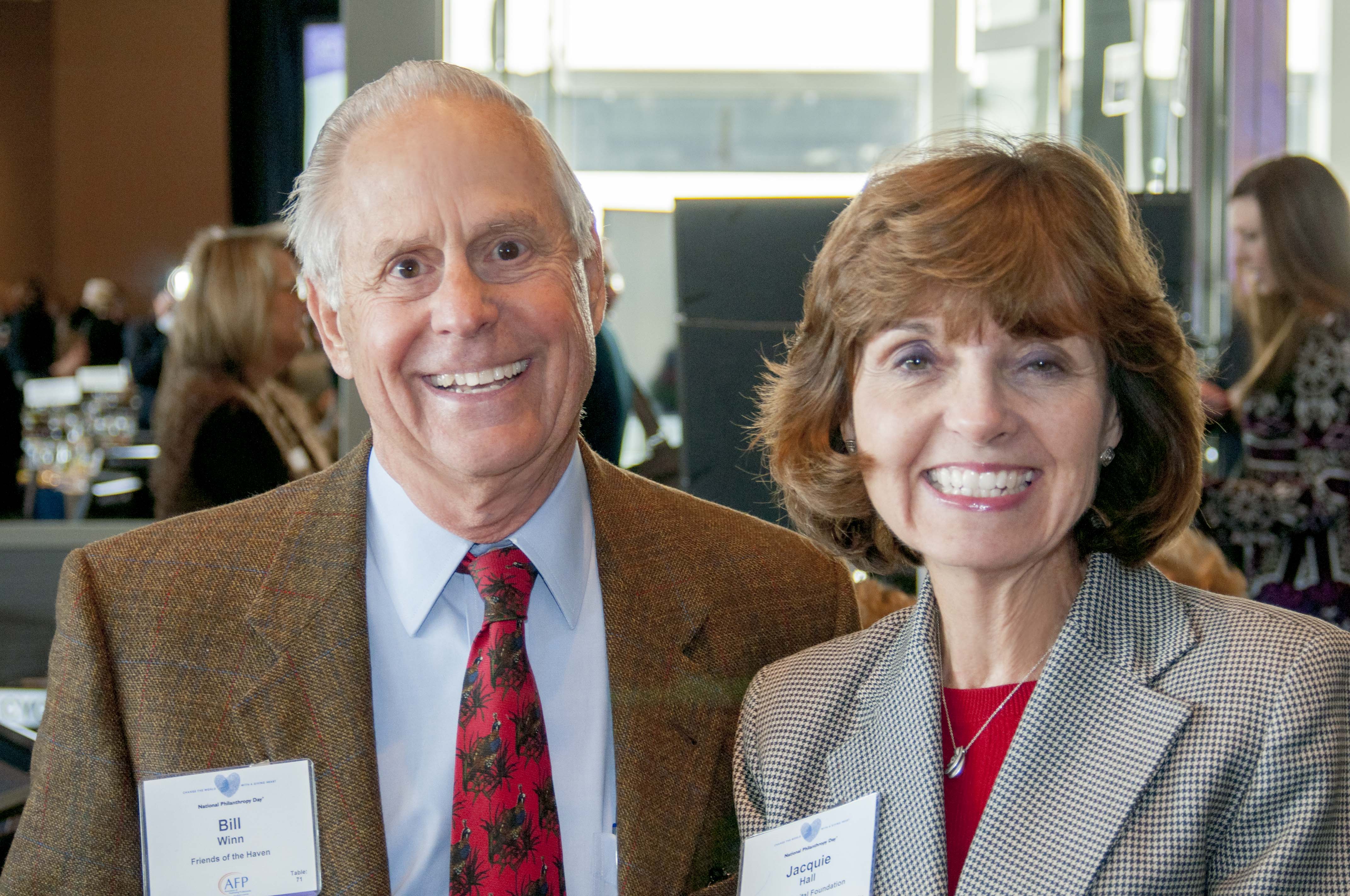 Bill Winn, Jacquie Hall