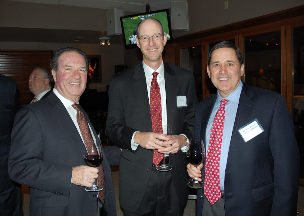 Rick Kissinger, left, Ed Mate and Allen Walters