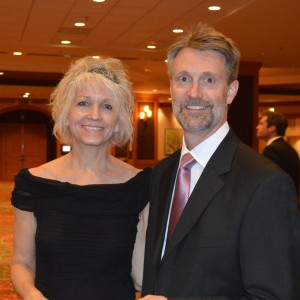 Holly Spenst and Brett Spenst, CEO of Littleton Adventist Hospital