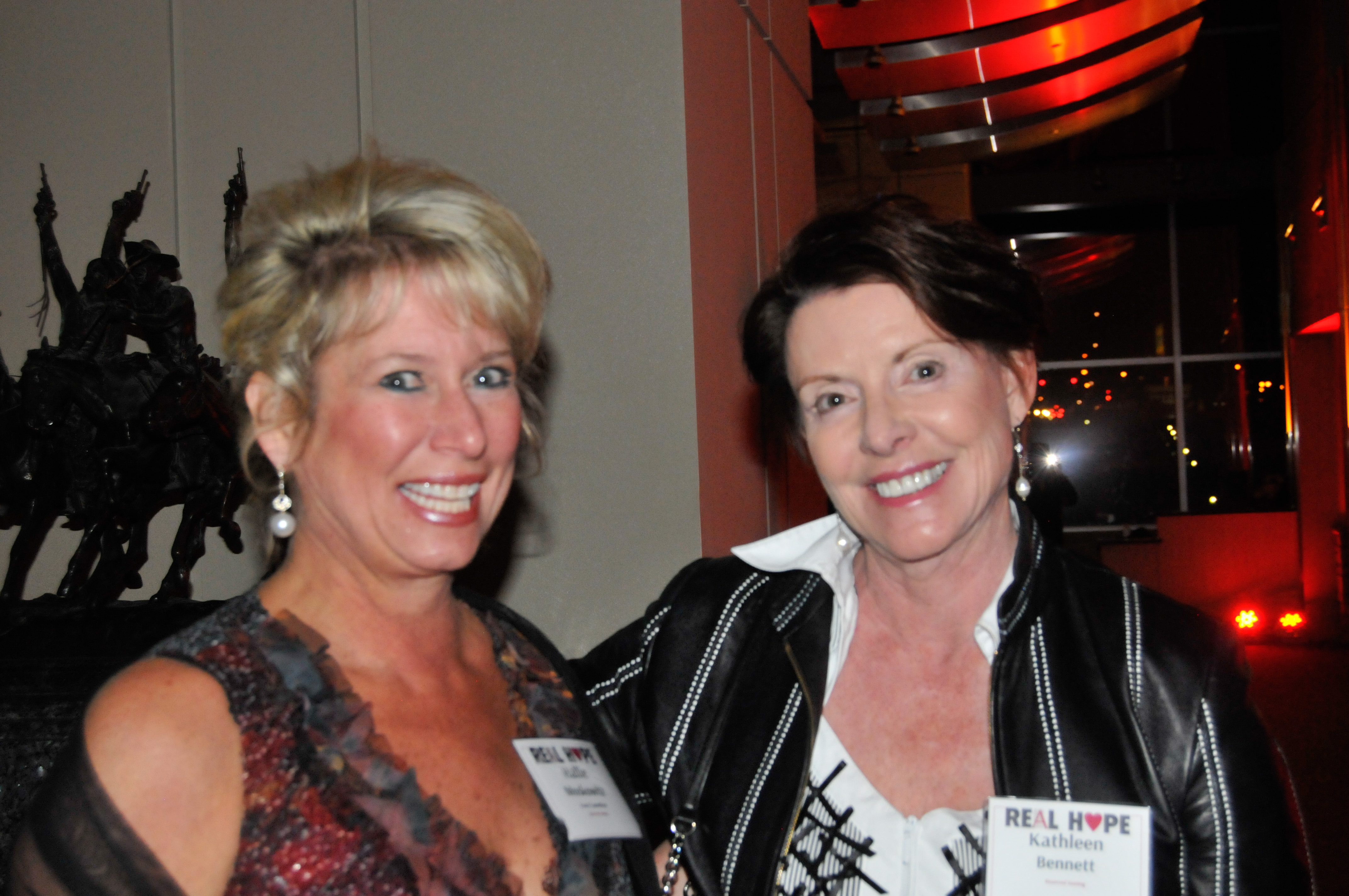 Hallie Moskowtiz, left, and Kathleen