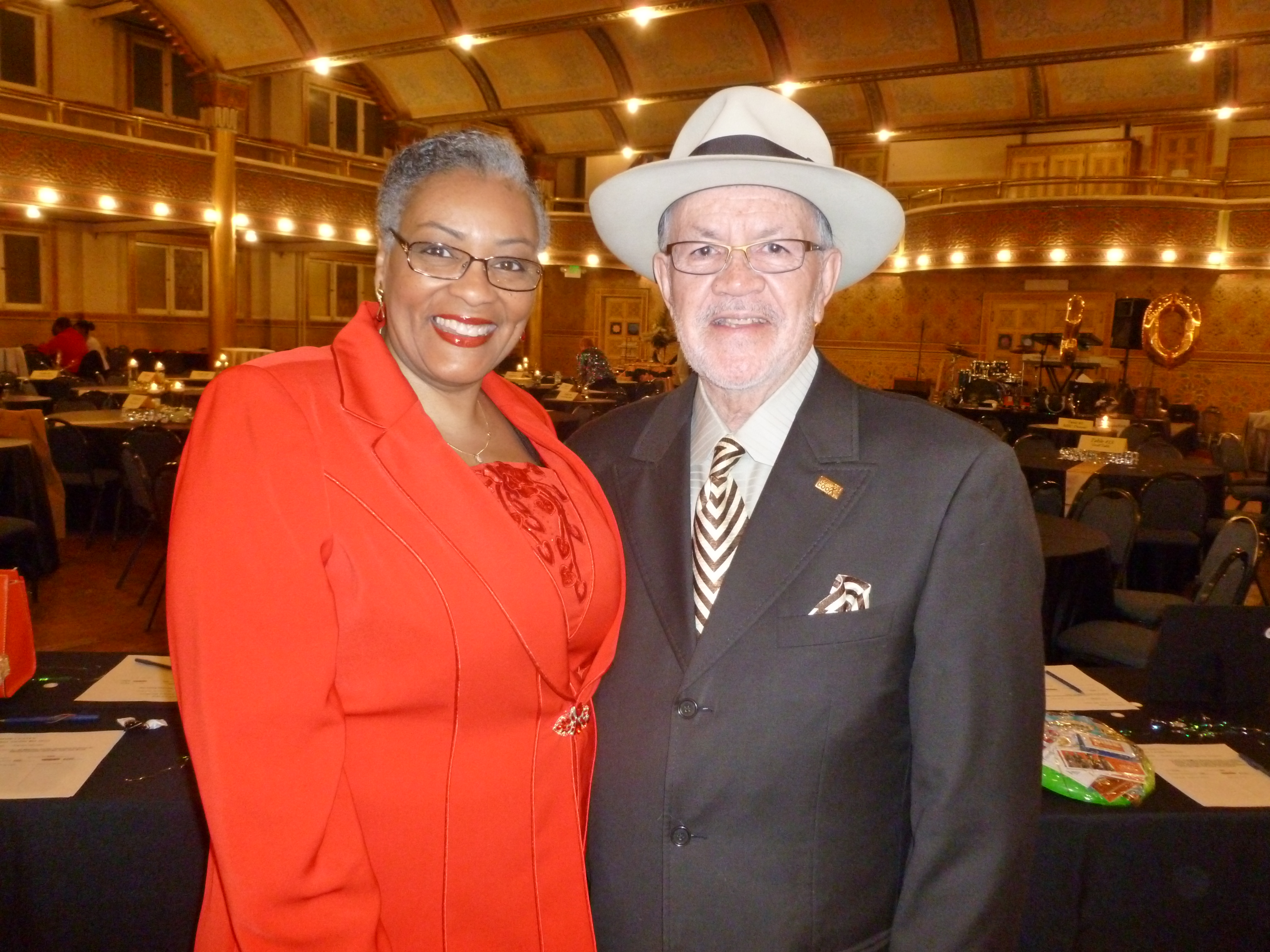 Annette Johnson and Chuck Moss