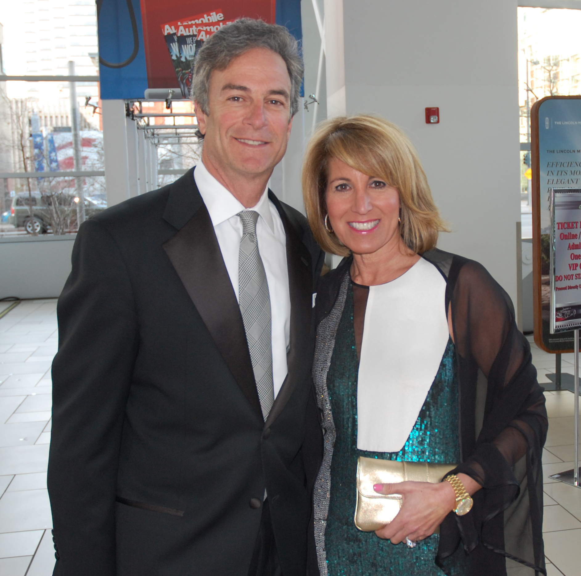 Denver Auto Show Chair Gregg Stone of Kuni Lexus and his wife Laura