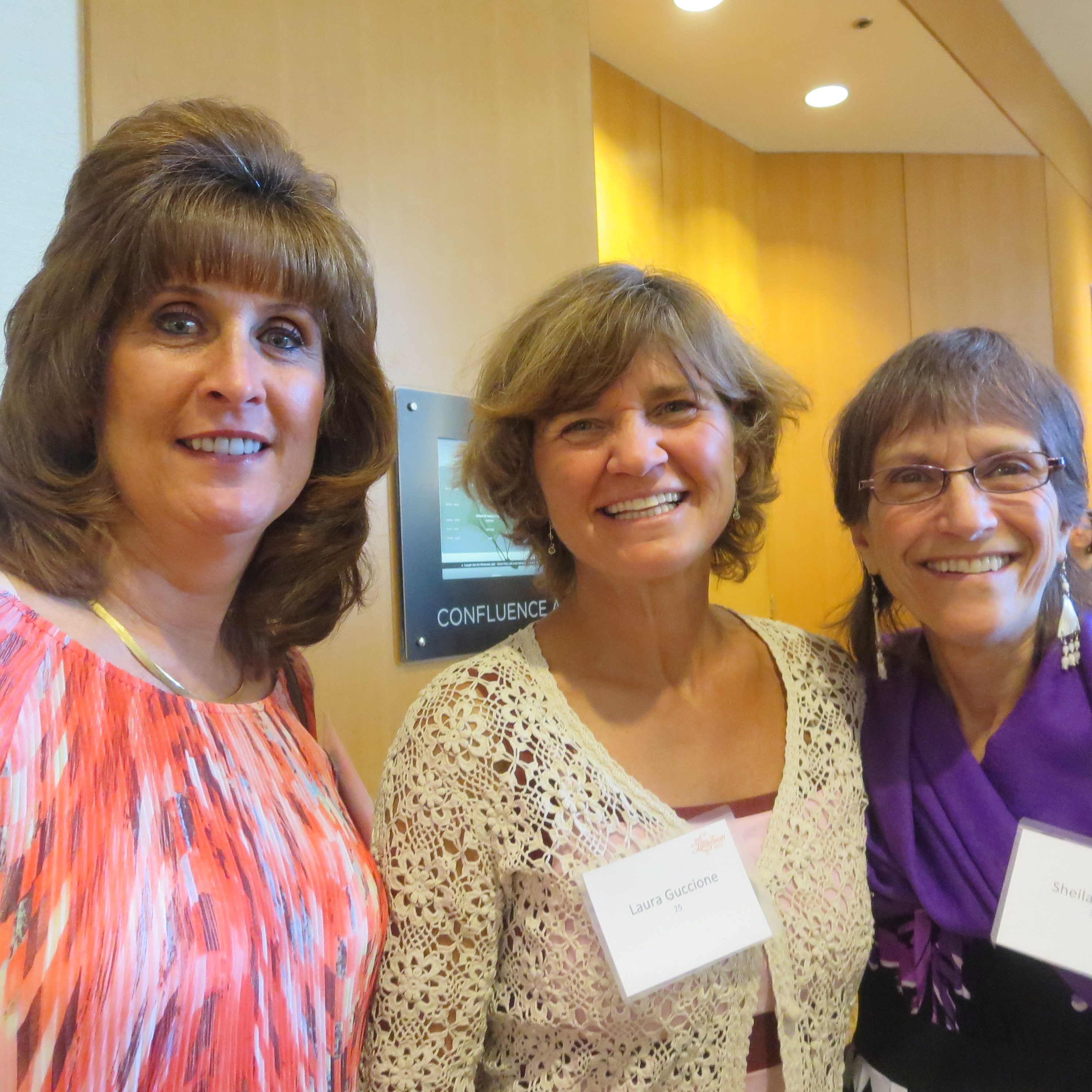 L to R: Debbie Mogor, Laura Guccione, Sheila Sharpe