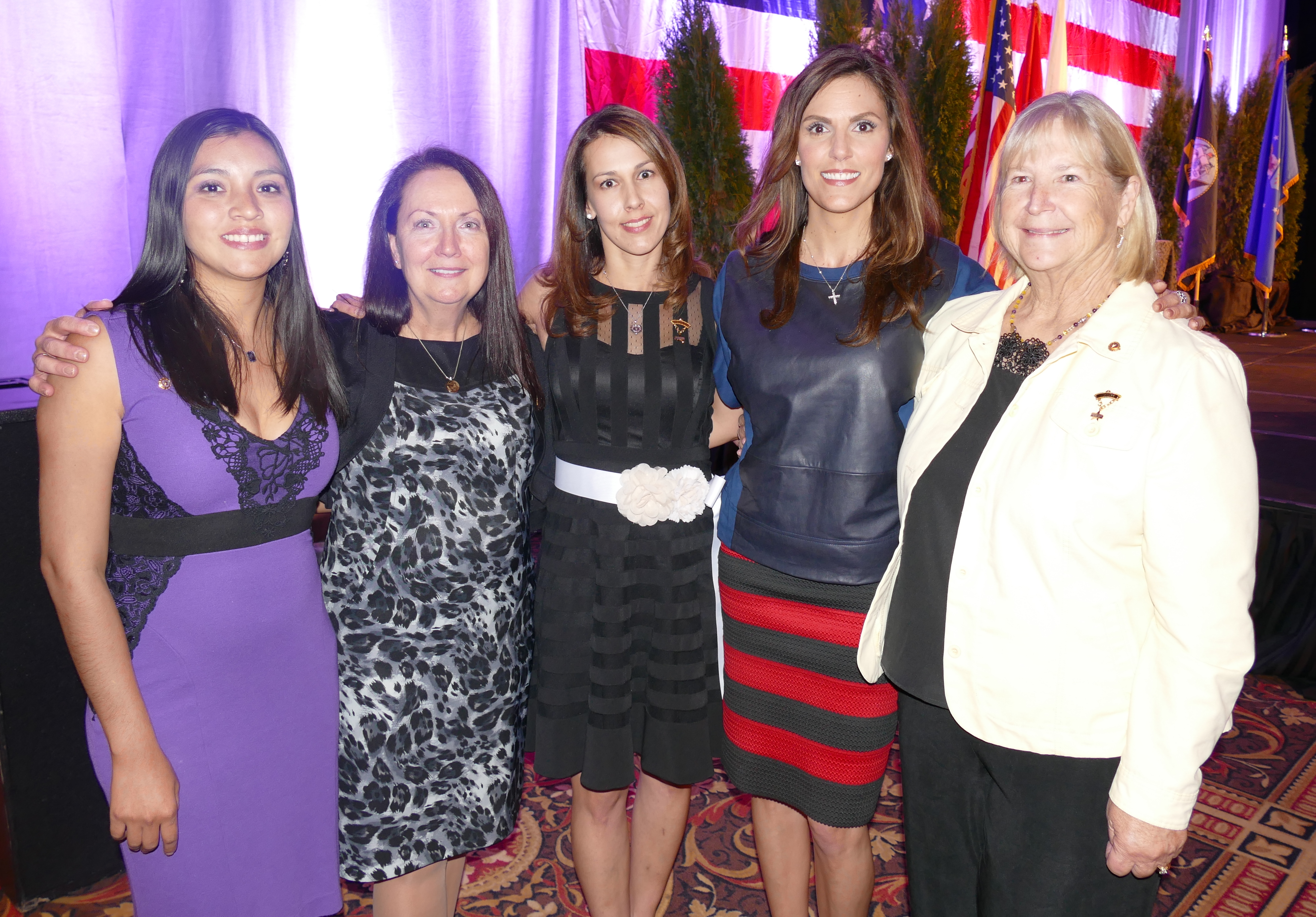 Gold Star family members: Catalina Oseguera, left, Silvia Buoniconti ...
