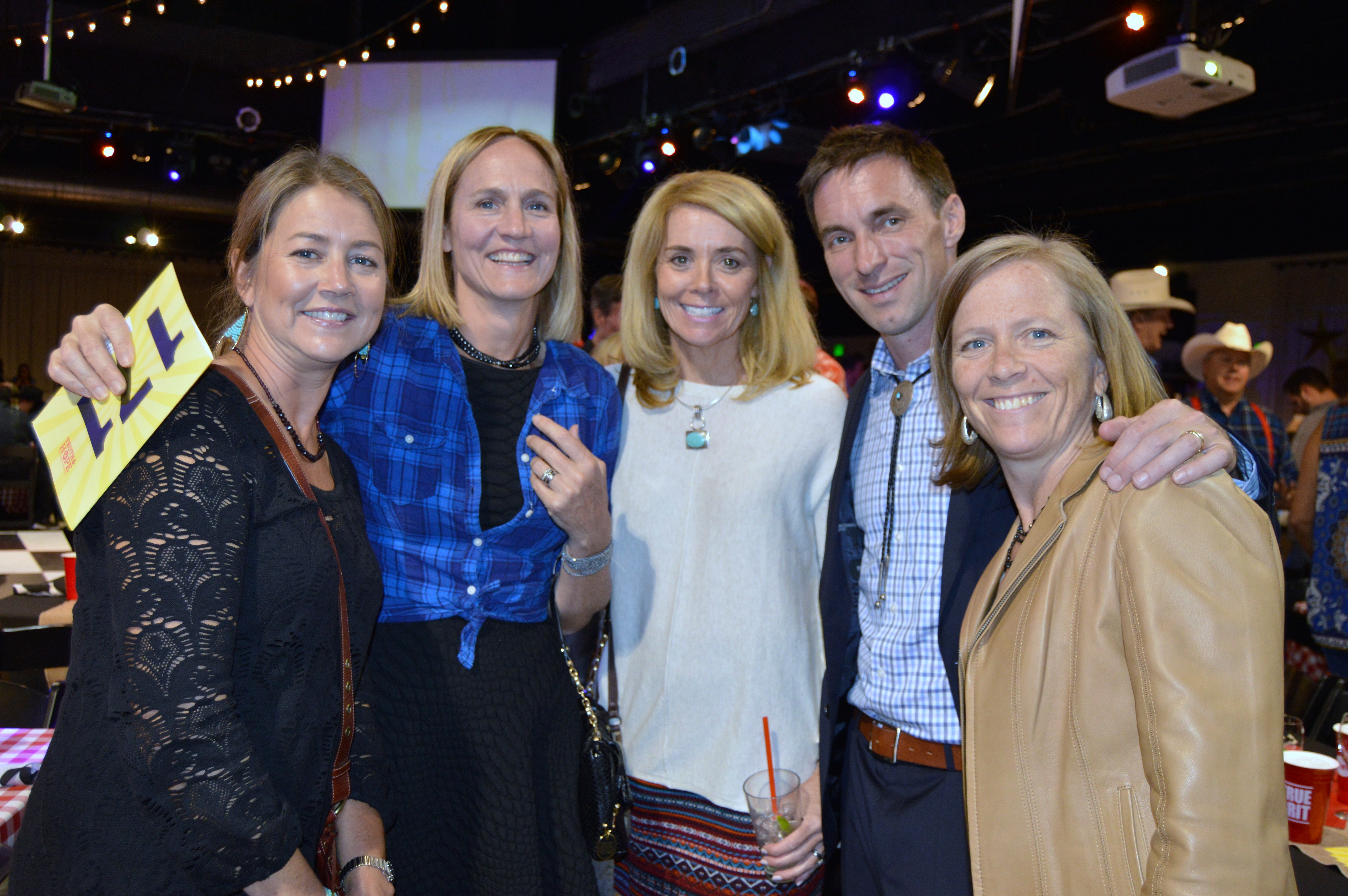 (l to r): Bevin Wallace, Daphne O'Connor, Geraldine Link, Wes Williams ...