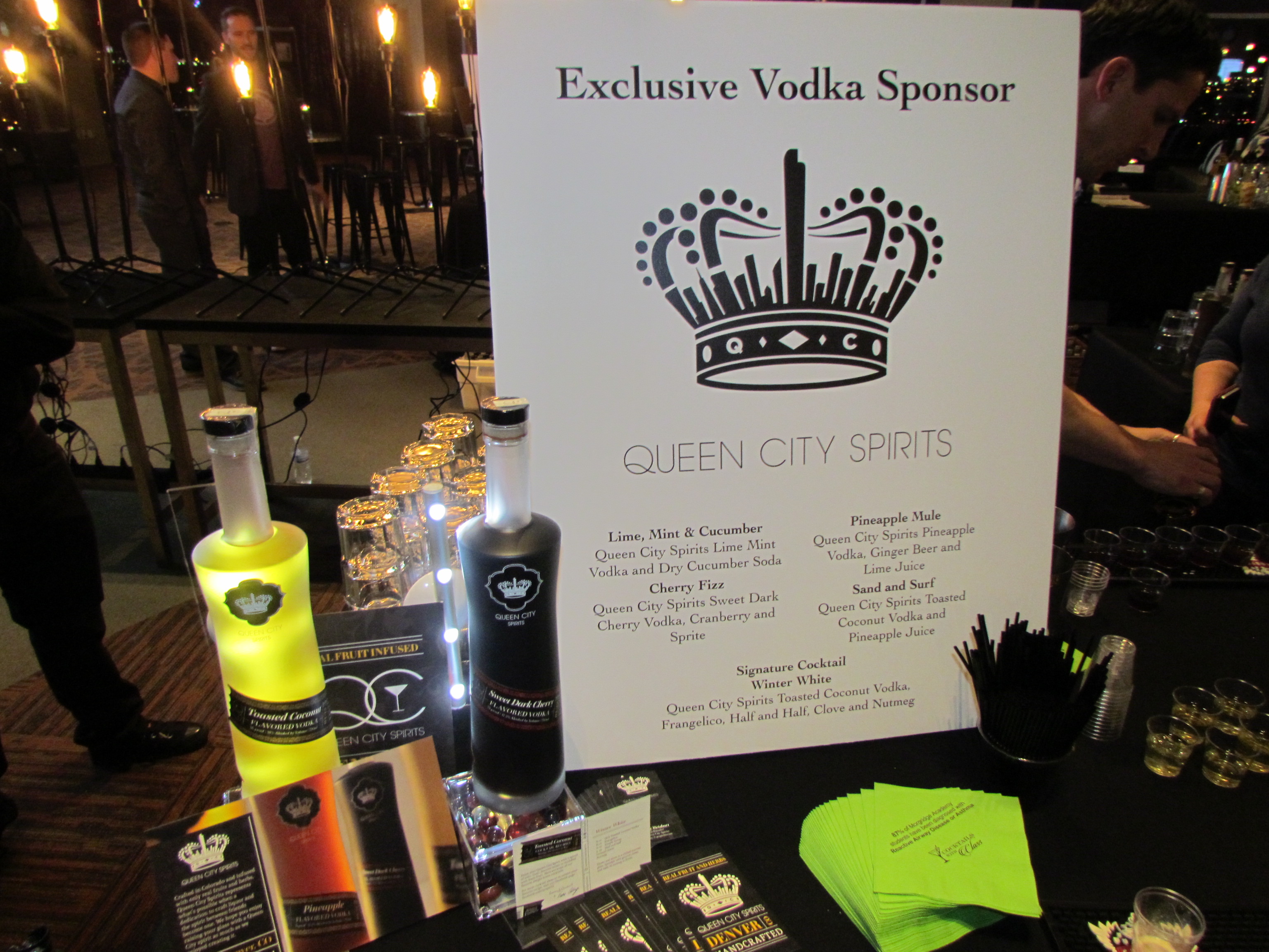 Queen City Spirits, Vodka Sponsor