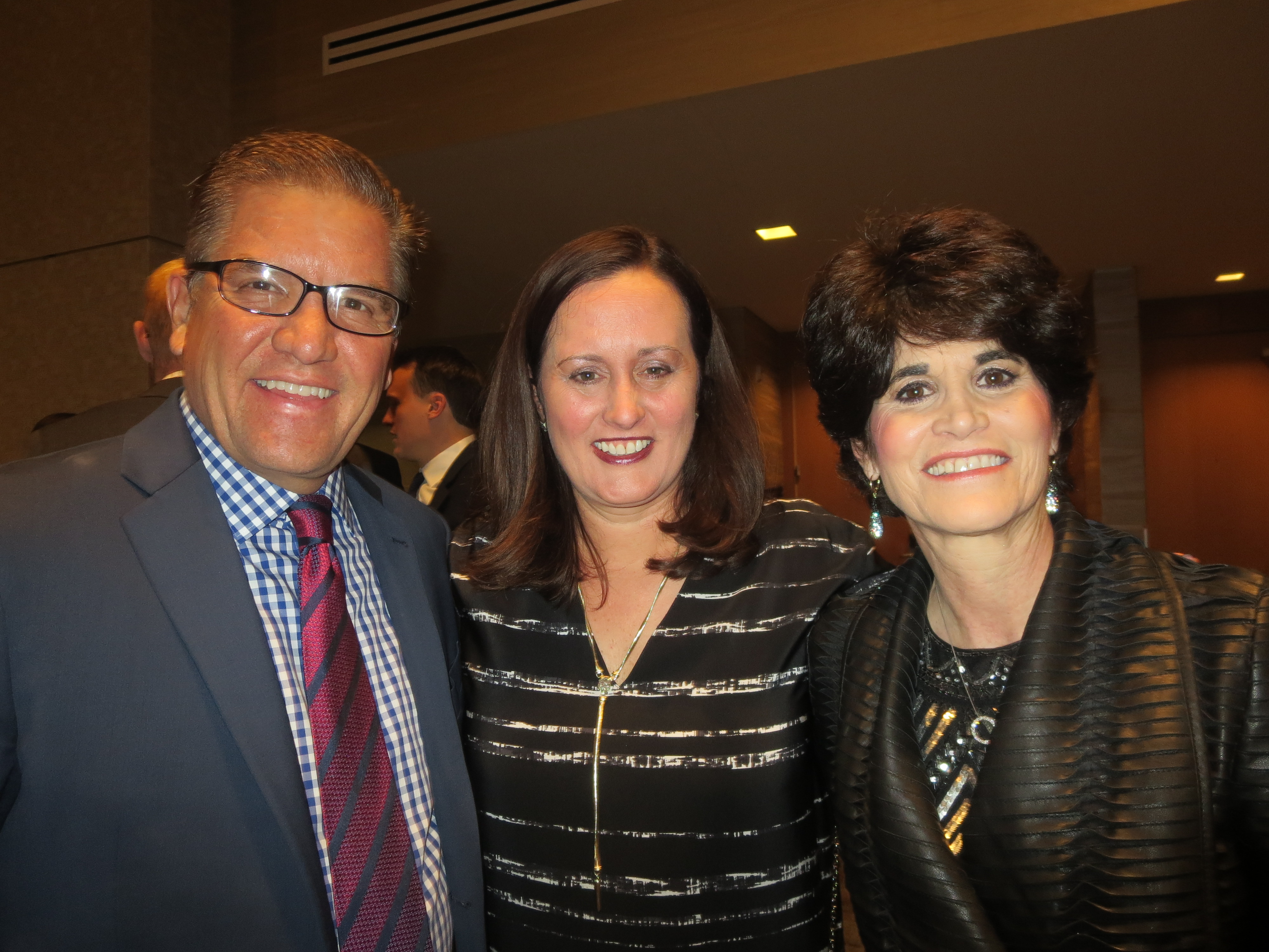 L to R: Chris Romer, Rachael Gazdick, Leslie Ginsburg