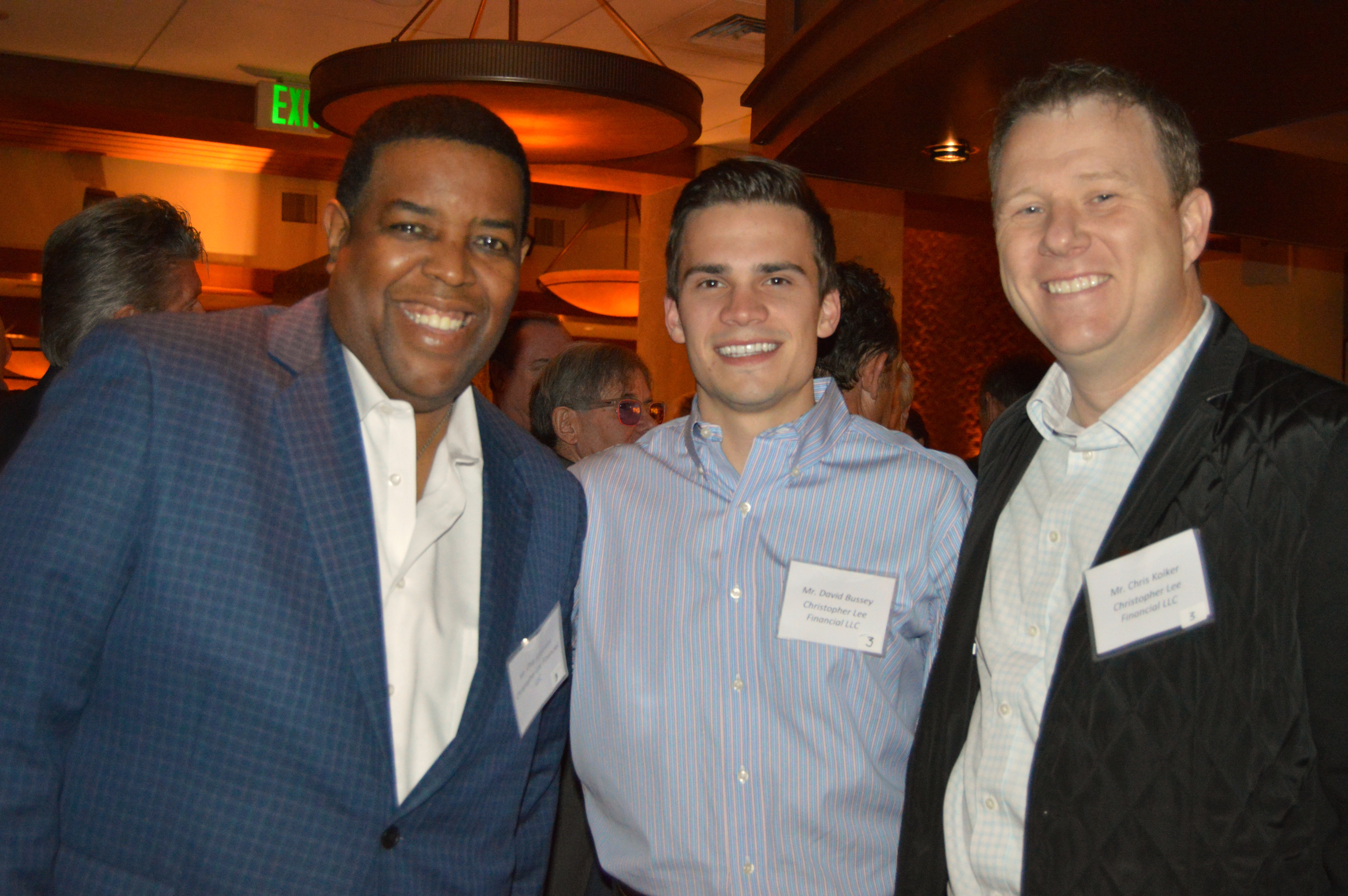 (l to r): Chip Simmons, David Bussey and Chris Kolker