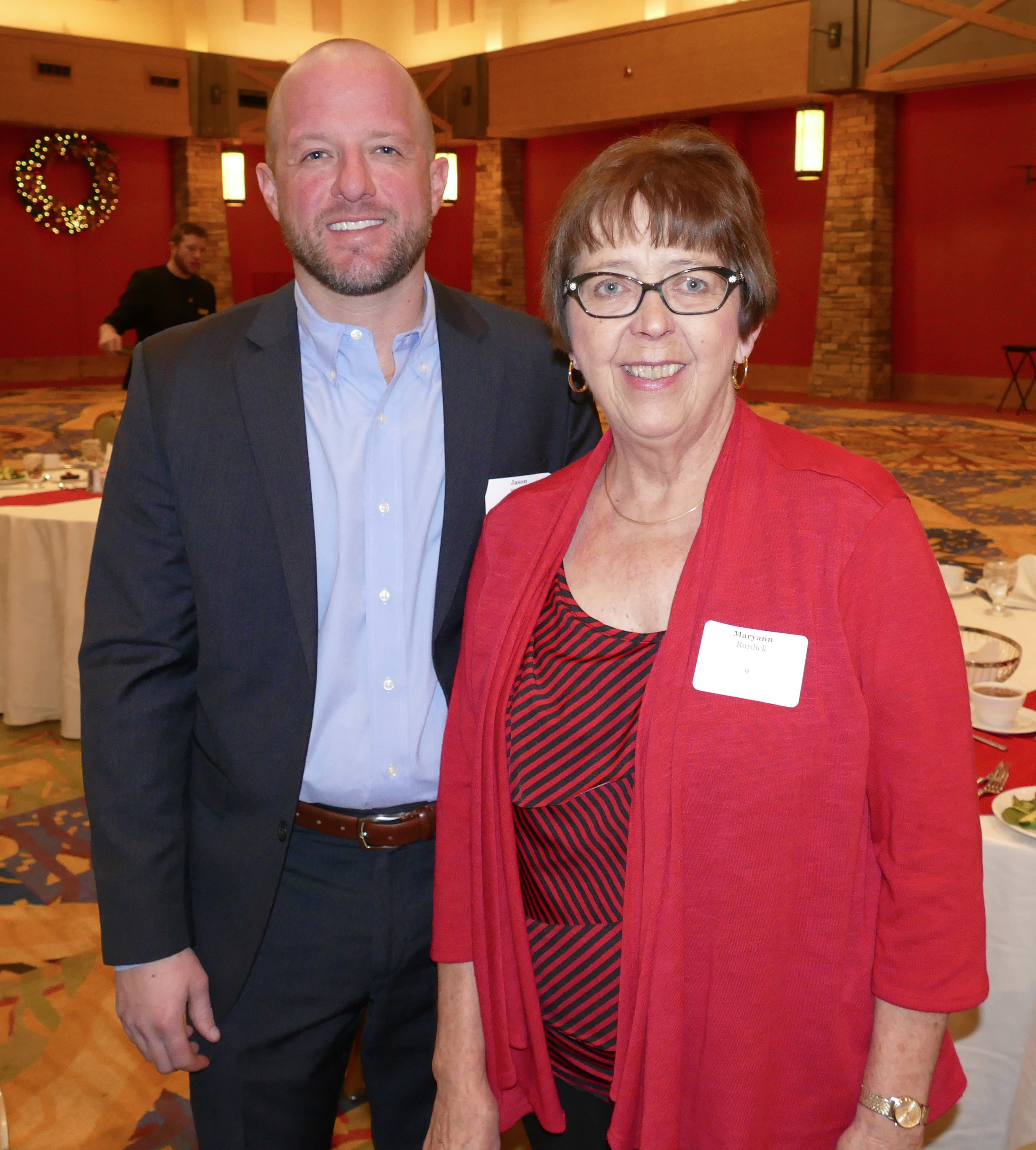 Jason Weston and Mary Ann Burdick