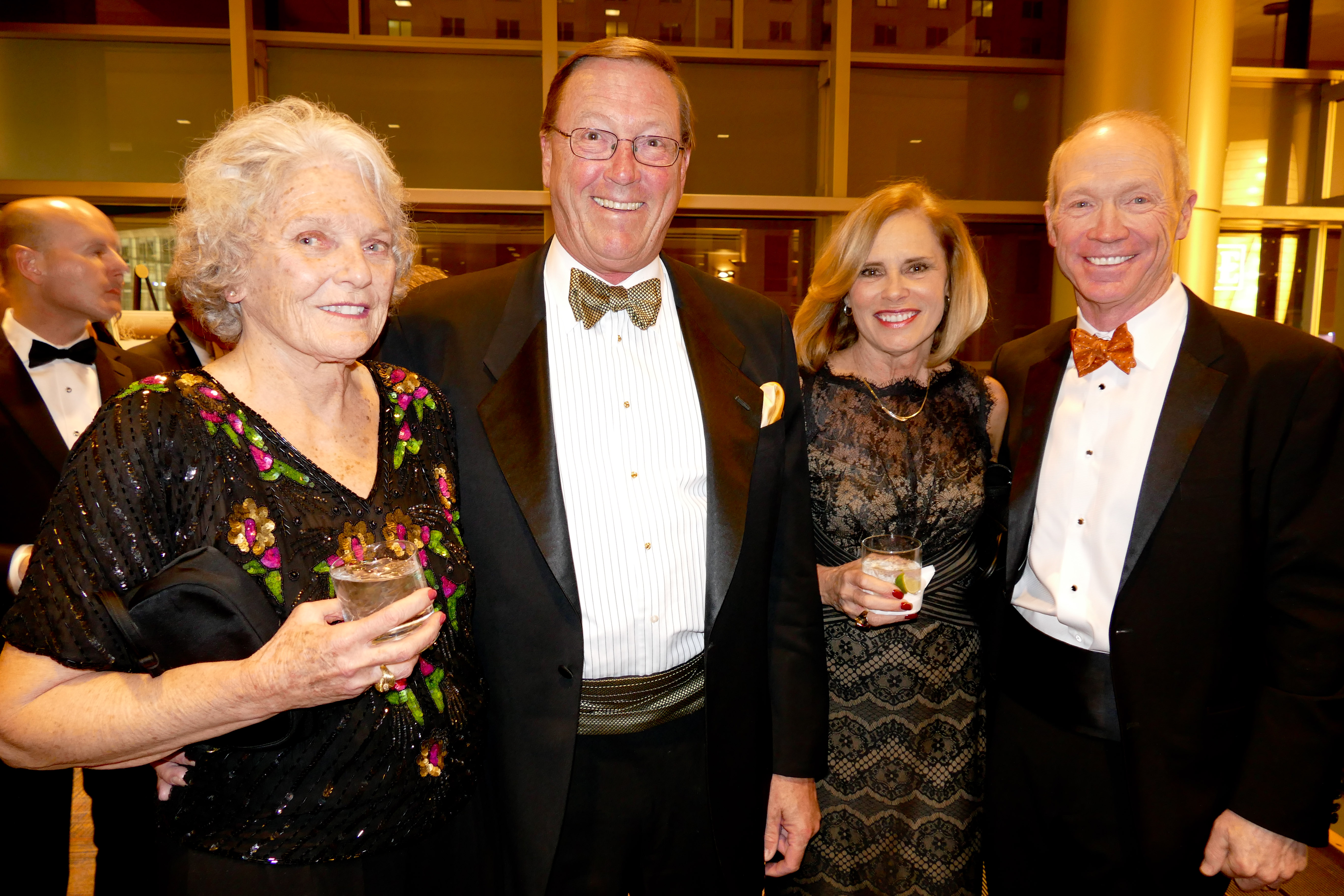 Lucy Hahn, left, John Freyer, Sharla and Bob Hottman
