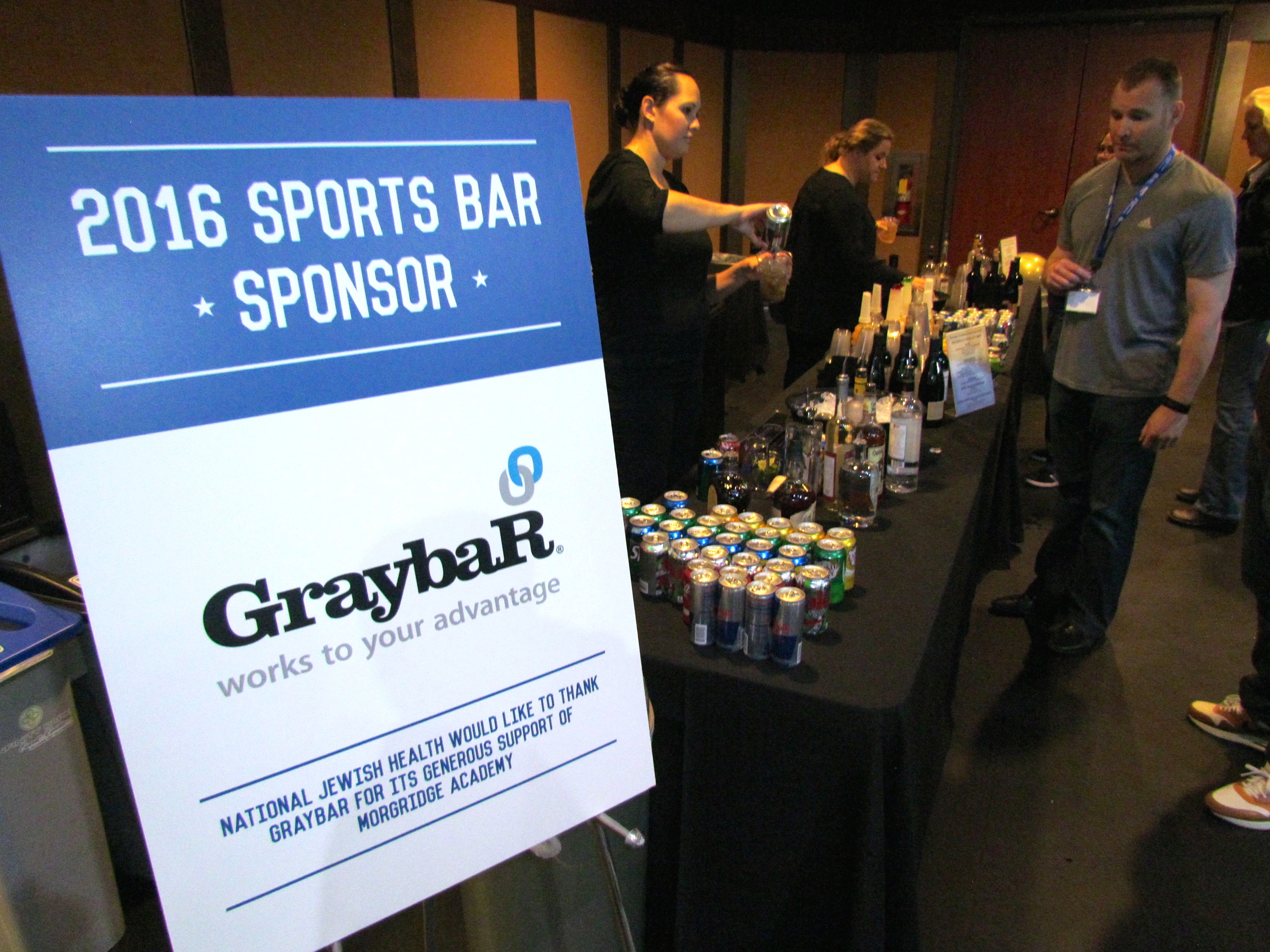 Sports Bar Sponsor Graybar