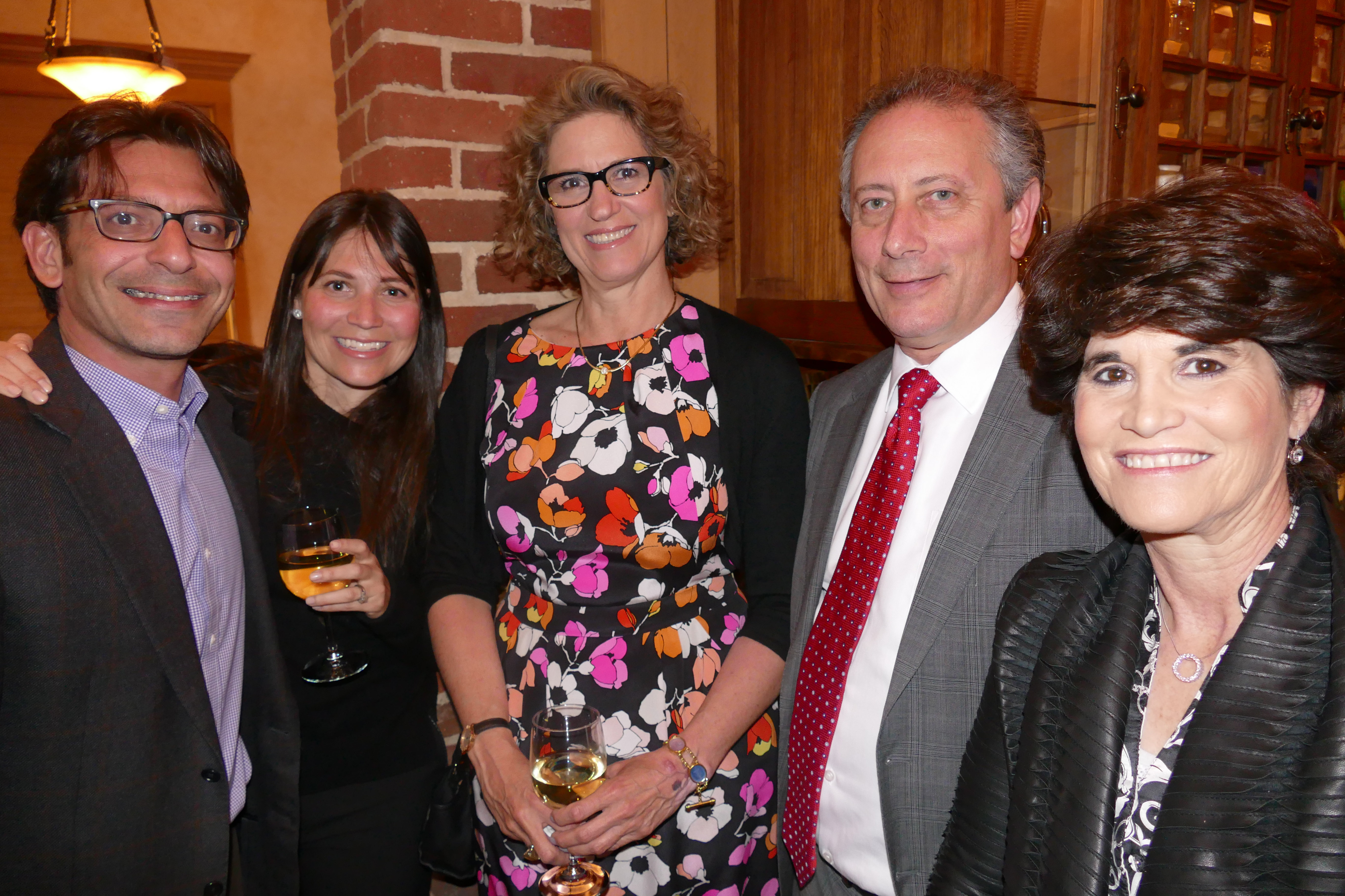 Yuval and Rachel Moskovich, left, Diana Zeff Anderson, Noel and Leslie ...