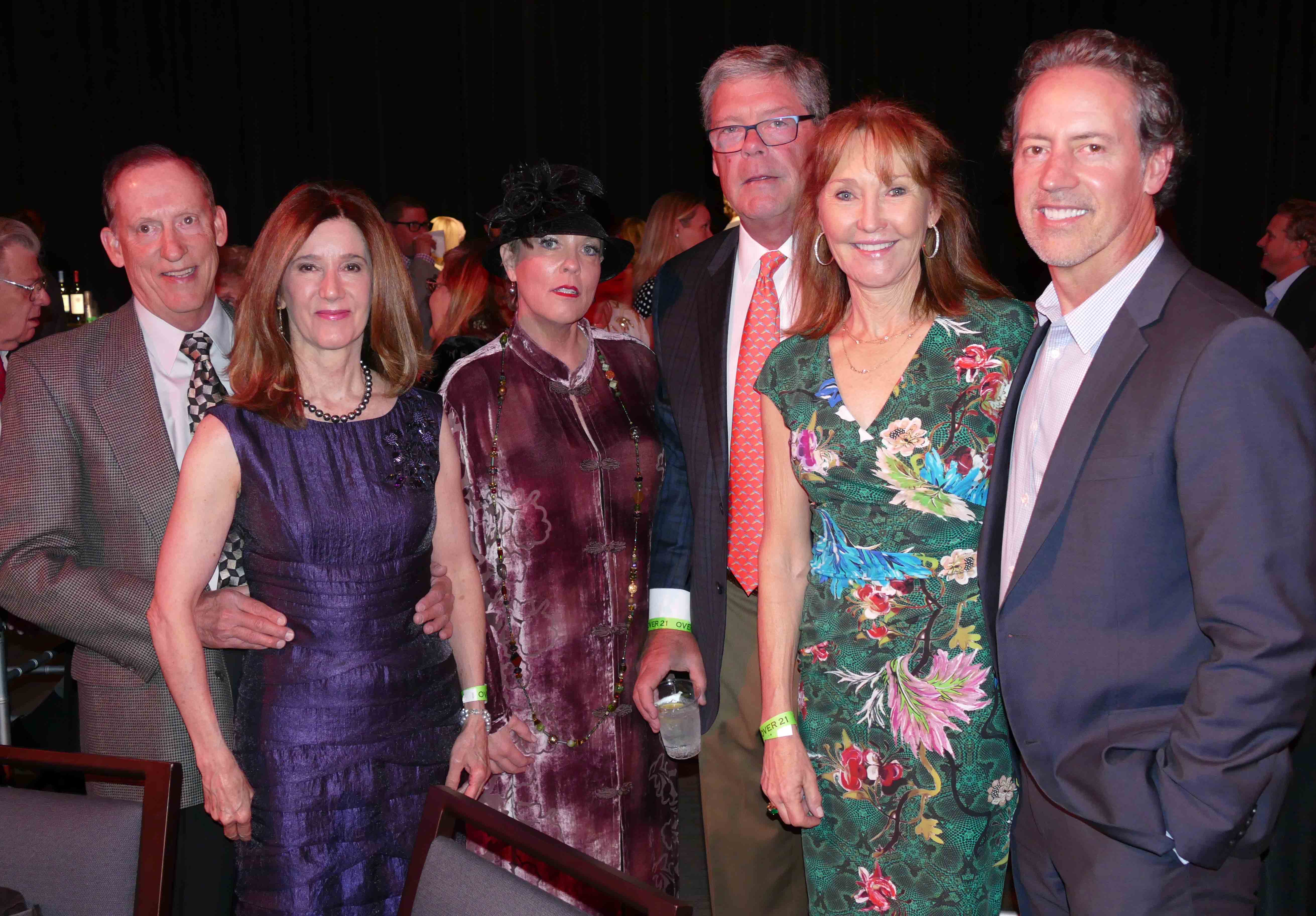 Marlon and Sukoshi Neely, left, Karen and Bill Brinckerhoff, Lyn Rales ...