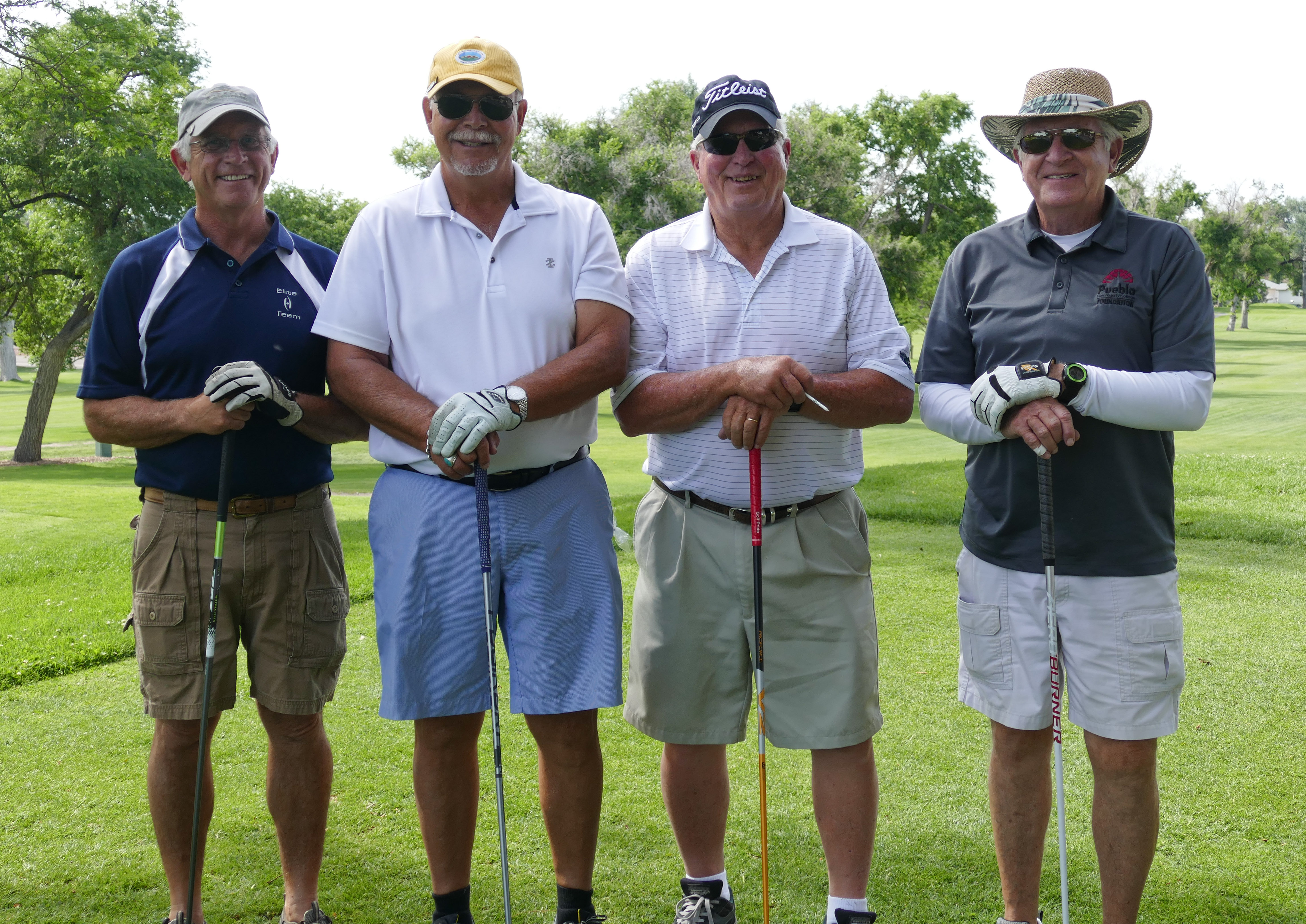 Bob Robler, left, Tom Urbina, Pat Rooney, Ken Conyers