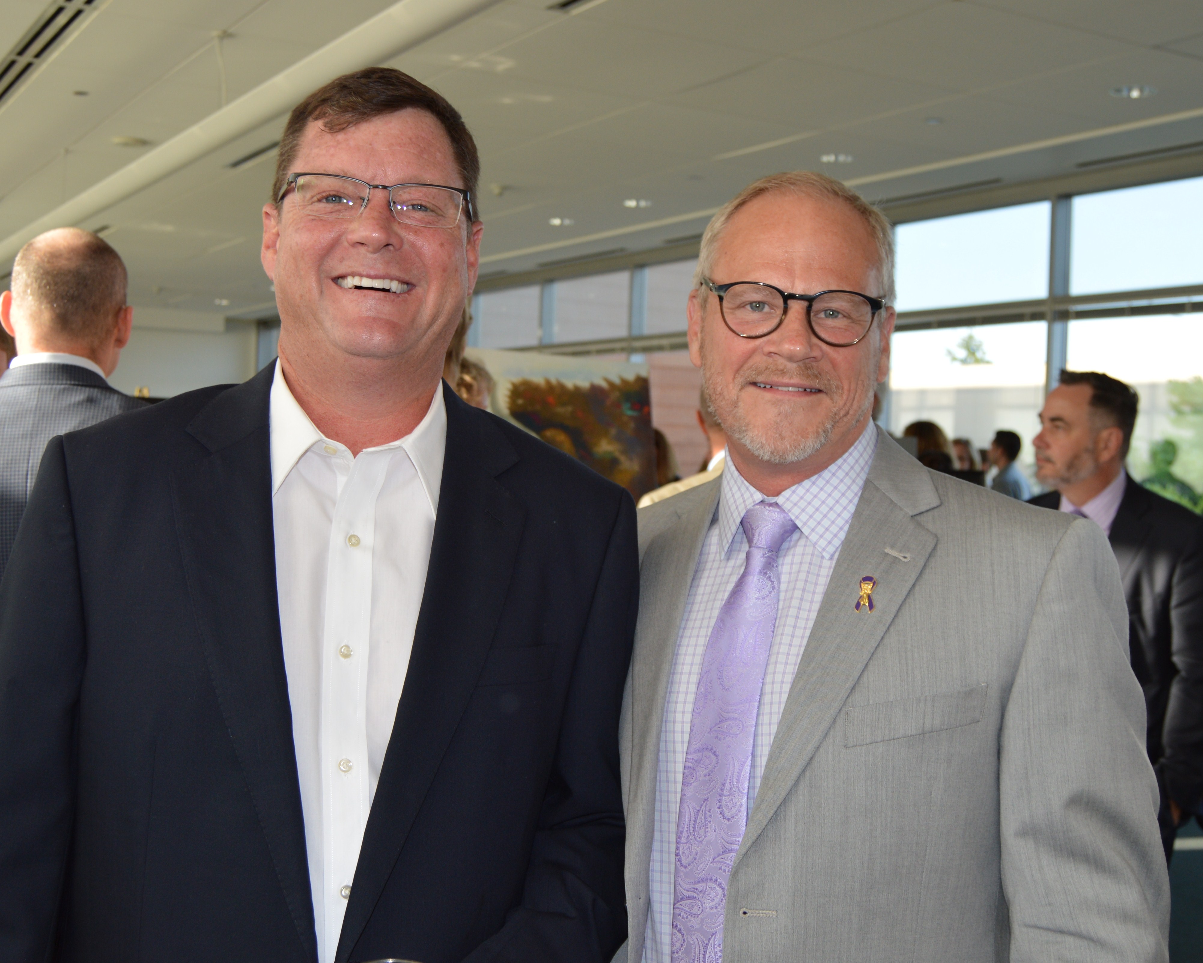 Robert Imhoff (left) and Randy Ohlson