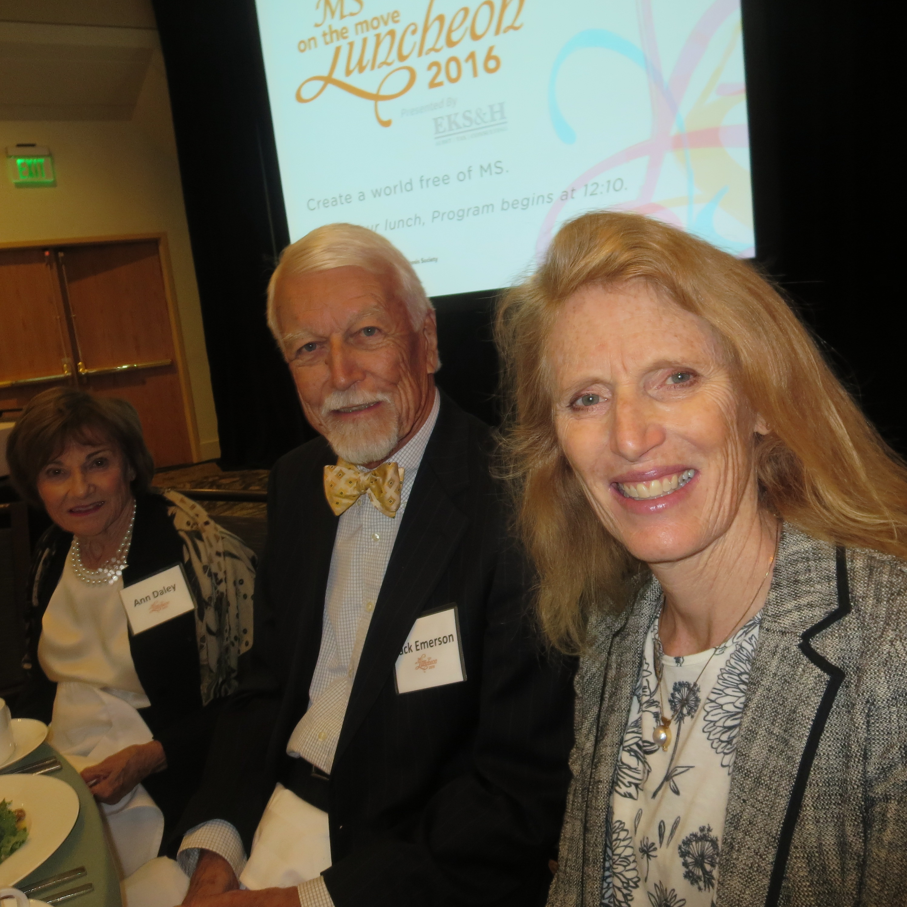Jack Emerson, Connie CarpenterPhinney, Keynote speaker