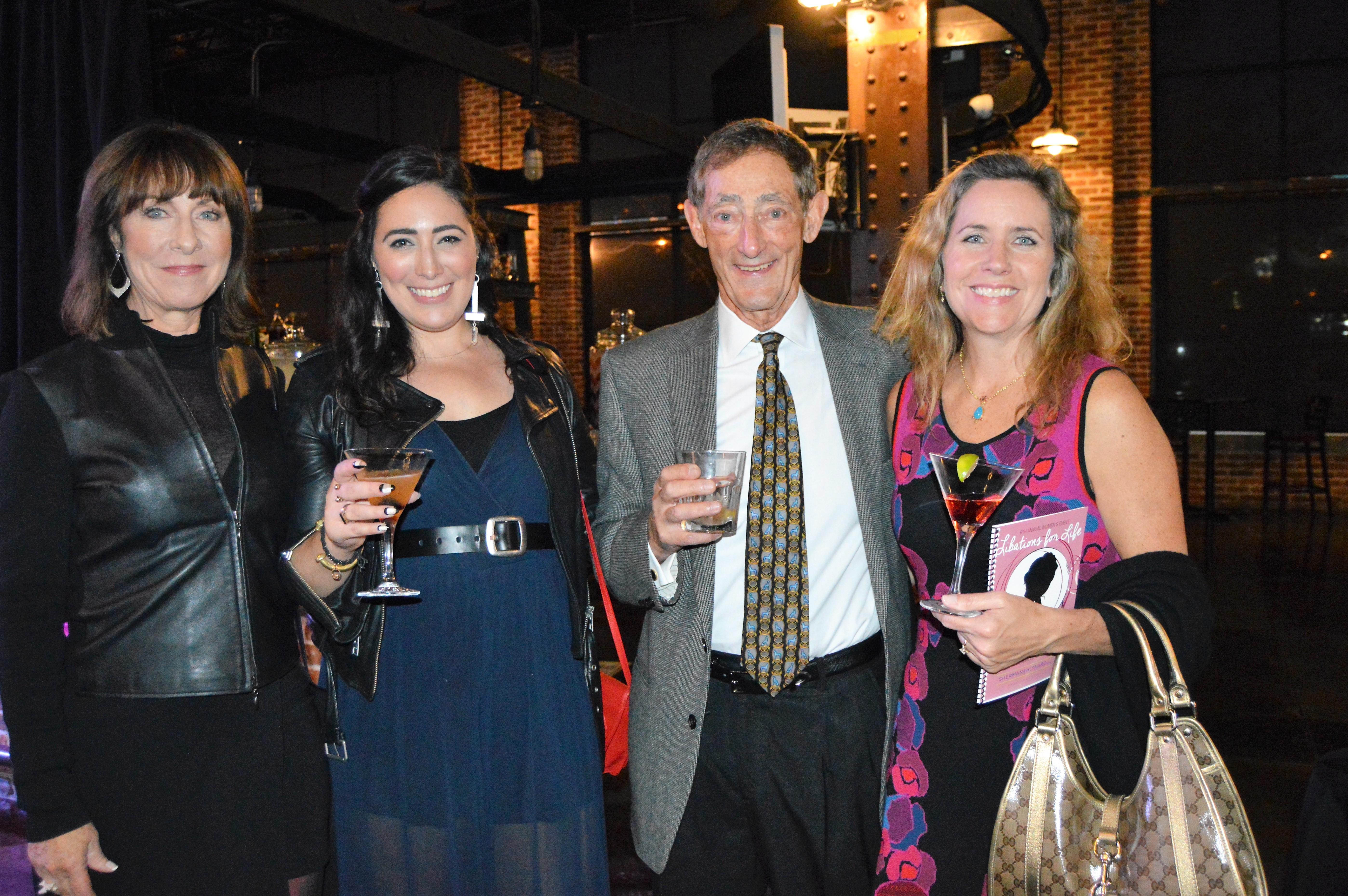 (l to r): Marylou Kortz, Zoey Kortz, Don Kortz and Angela DellaSalle