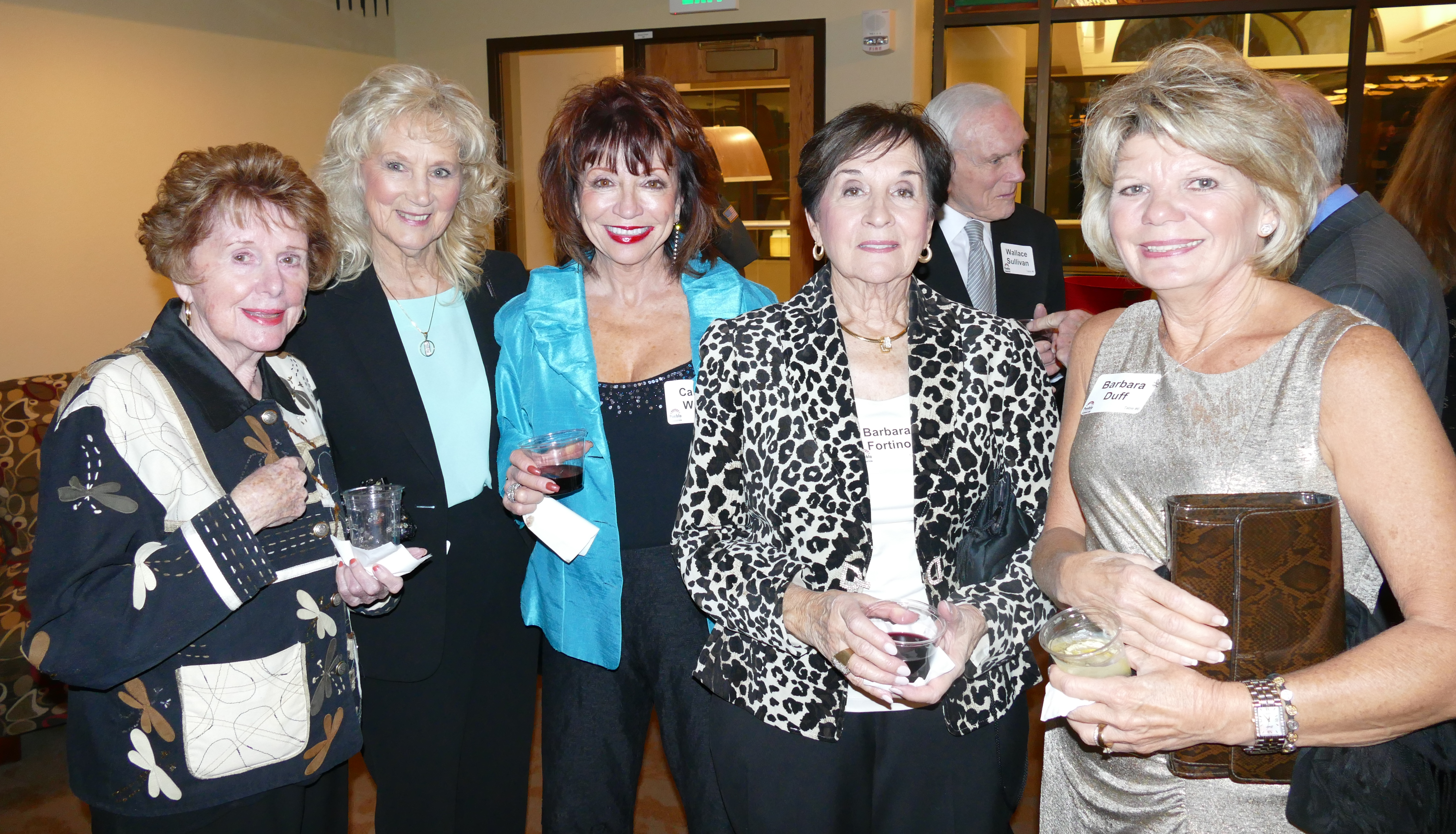 Maggie Divelbiss, left, Wynona Sullivan (board), Carole Walls, Barbara ...