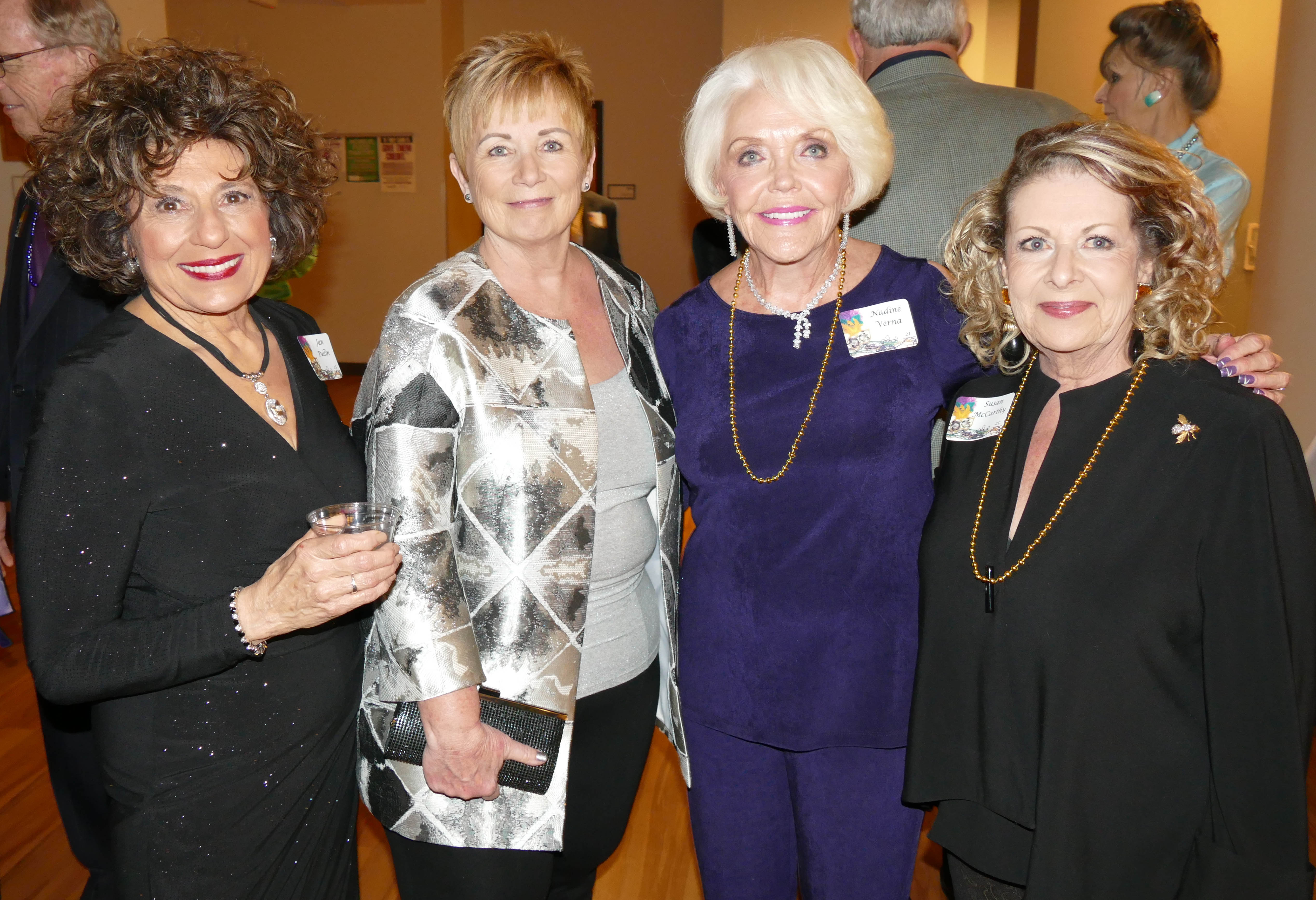 Jan Pullin, left, Paula Quinn, Nadene Verna and Susan McCarthy