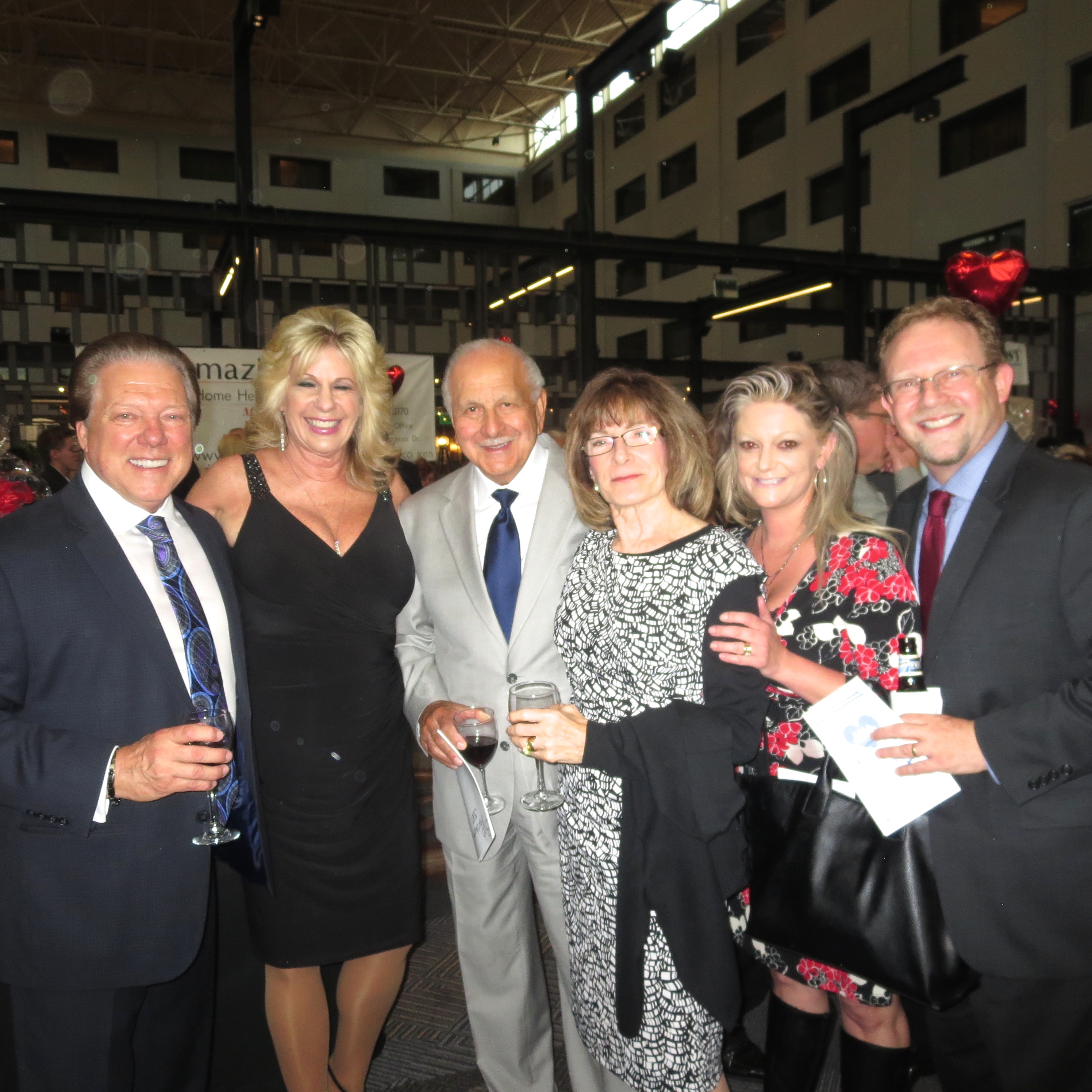 L to R: Al & Terri Fisher, Bobby & Gail Machetti, Heidi & Eric Seikon