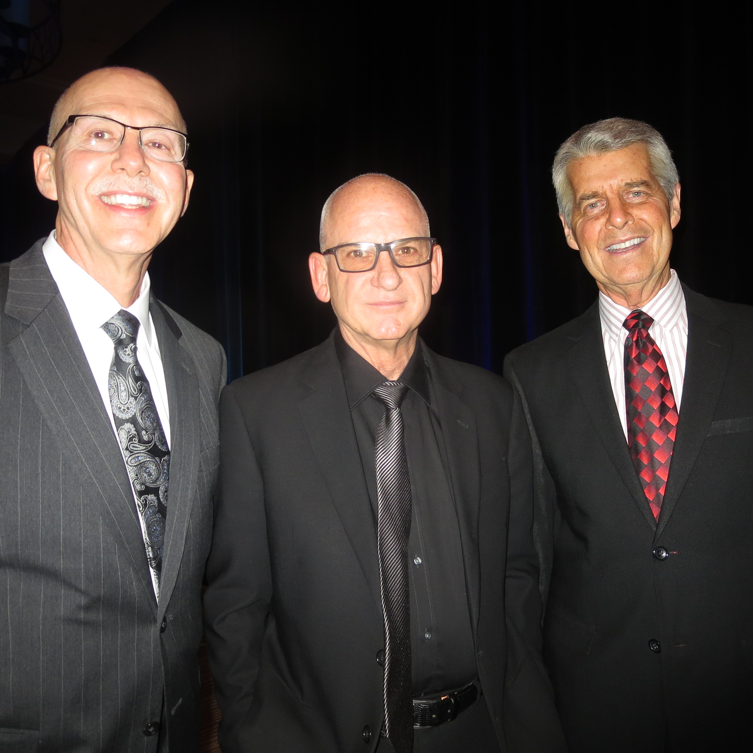 L to R: Del Arnold, Dr. Timothy Vollmer, Ed Greene