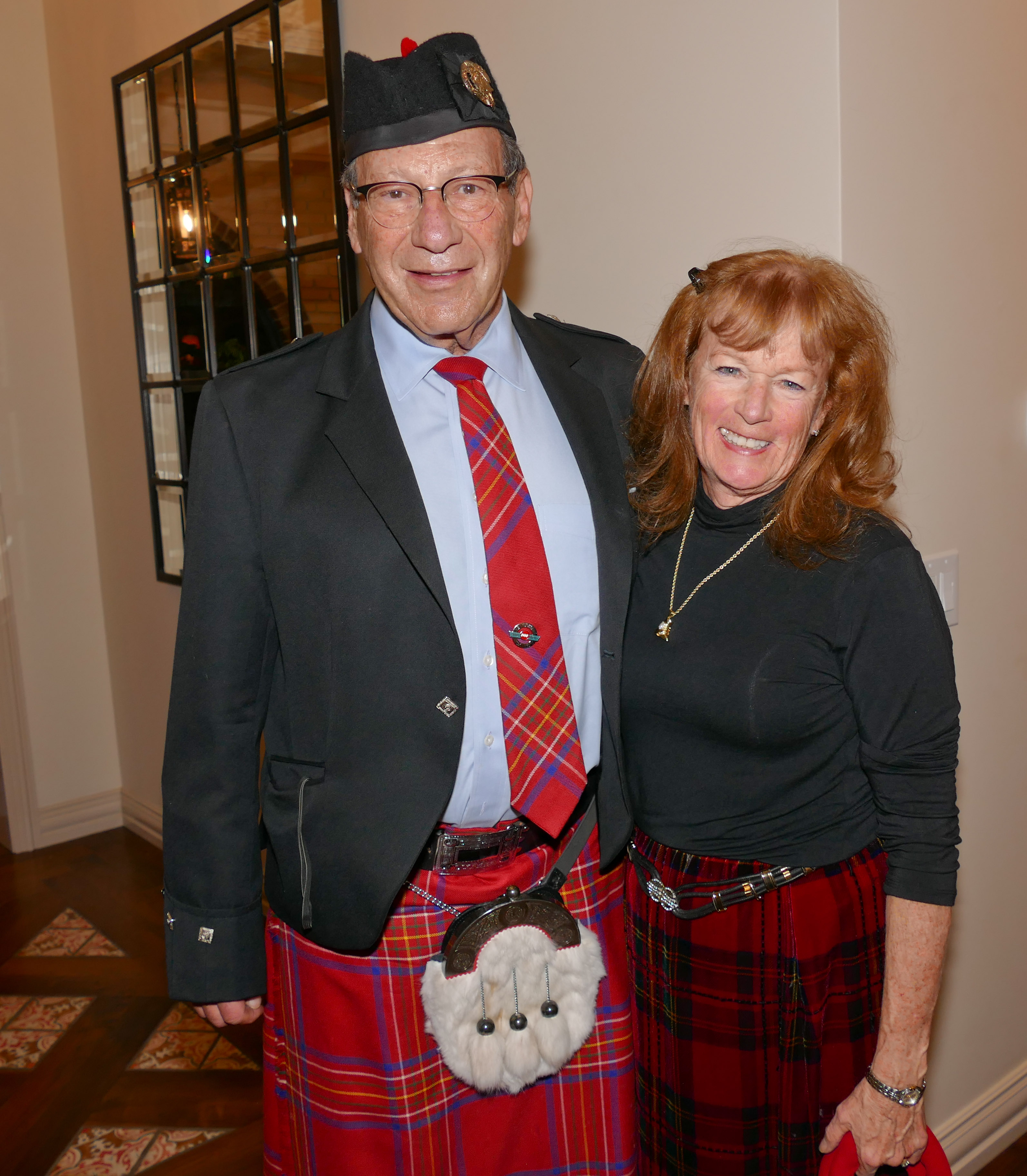 Dr Herb Jacobs And His Wife Betty Opened Their Home For The Tour.