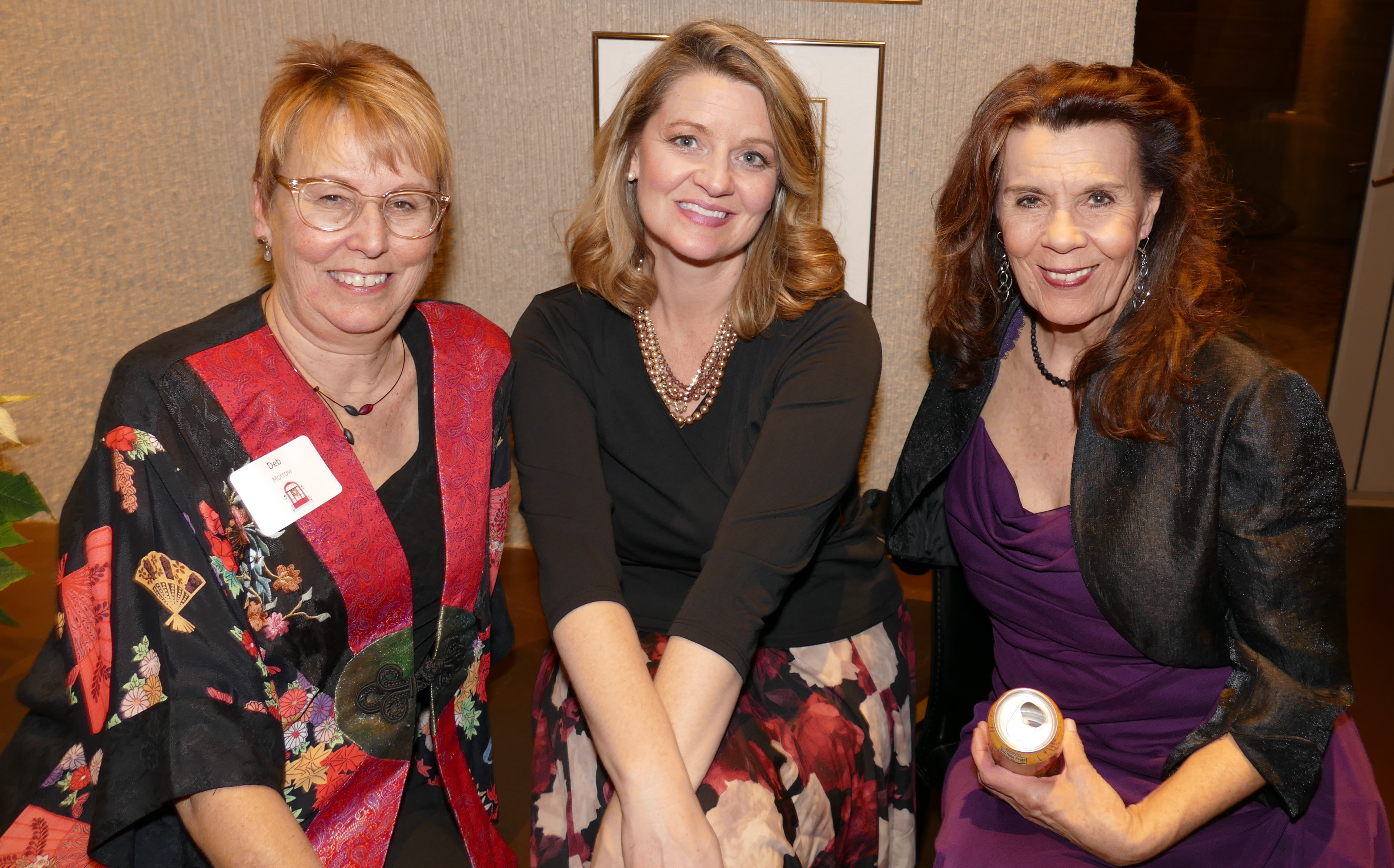 Deb Morrow, left, Amanda Raddatz, Deborah Schmit-Lobis