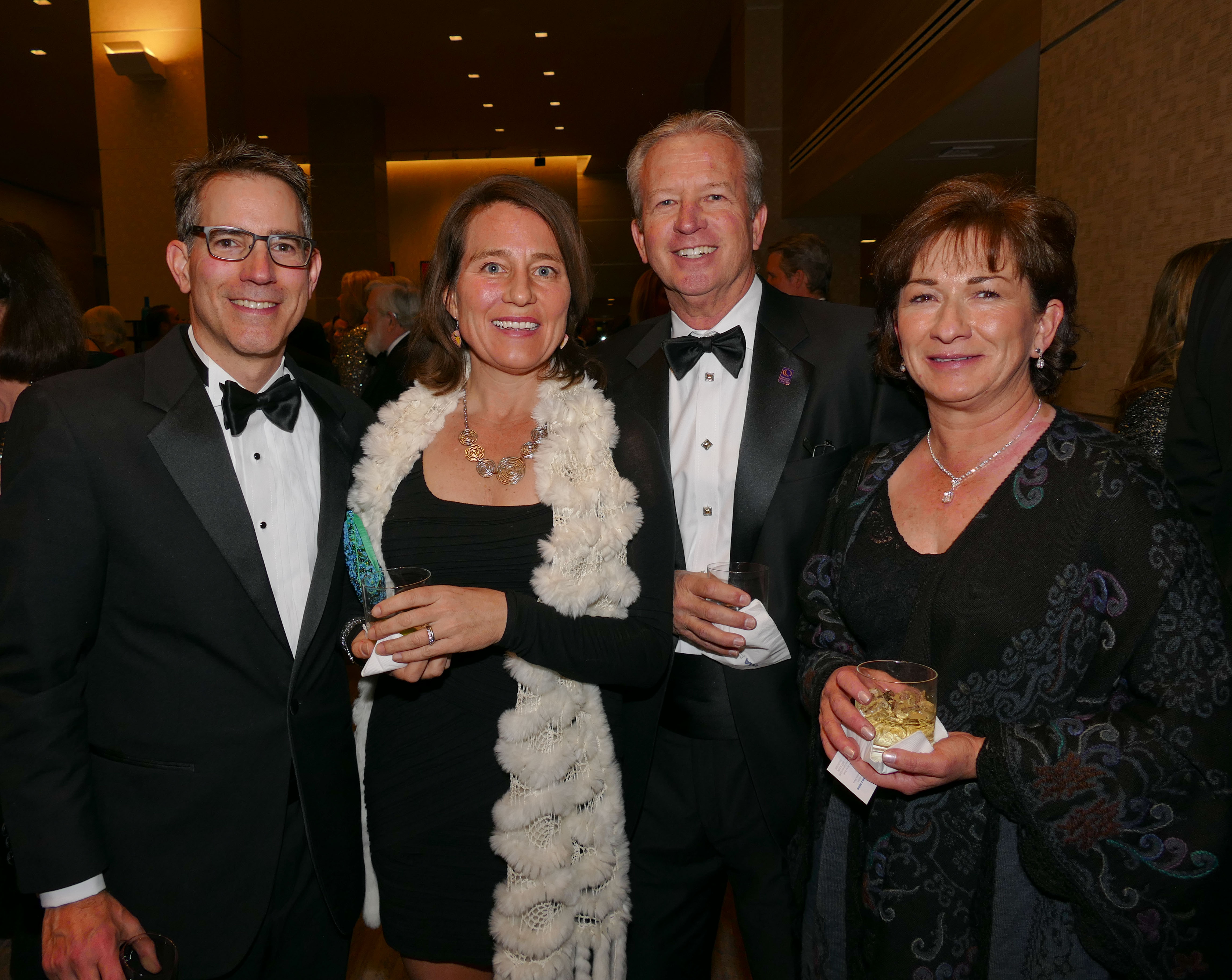 Todd Berry, left, Pam Peters, Dwight Clasby, Victoria Hatfield