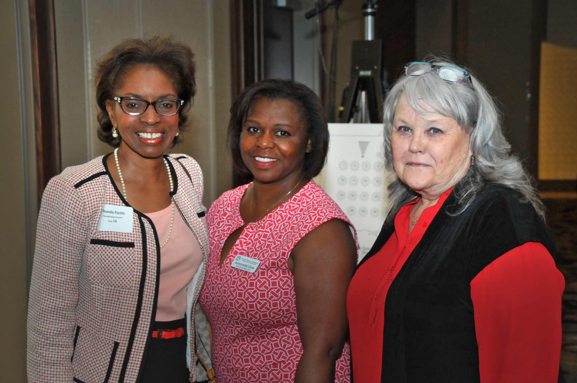 State Senator Rhonda Fields, Antoinette Dow and former Aurora City ...