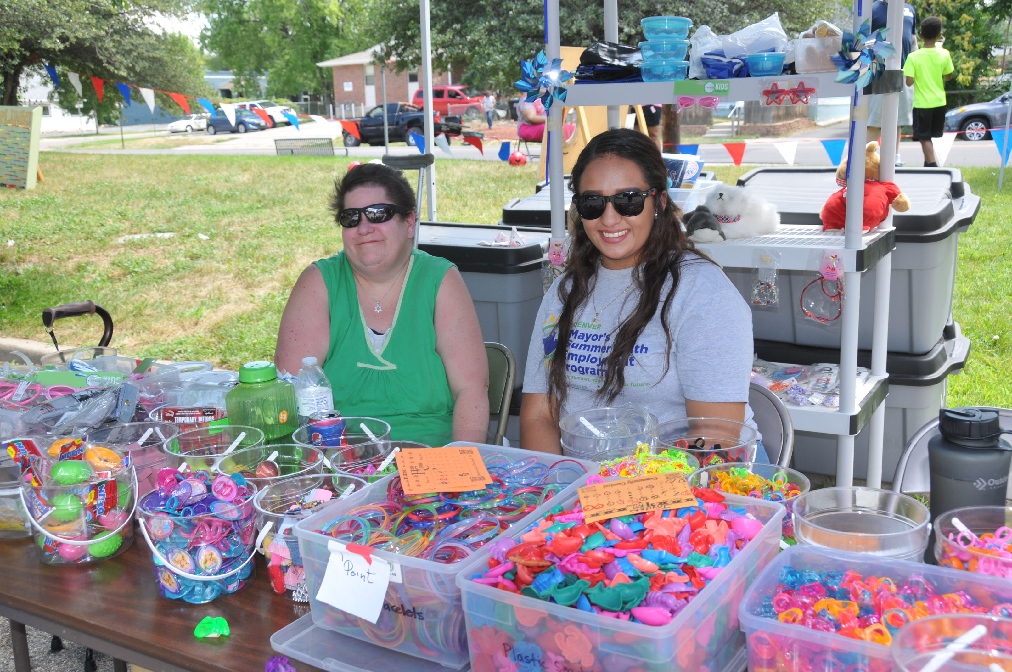 Director of Education Wendy Greenberg, left, and Yesenia Vasquez