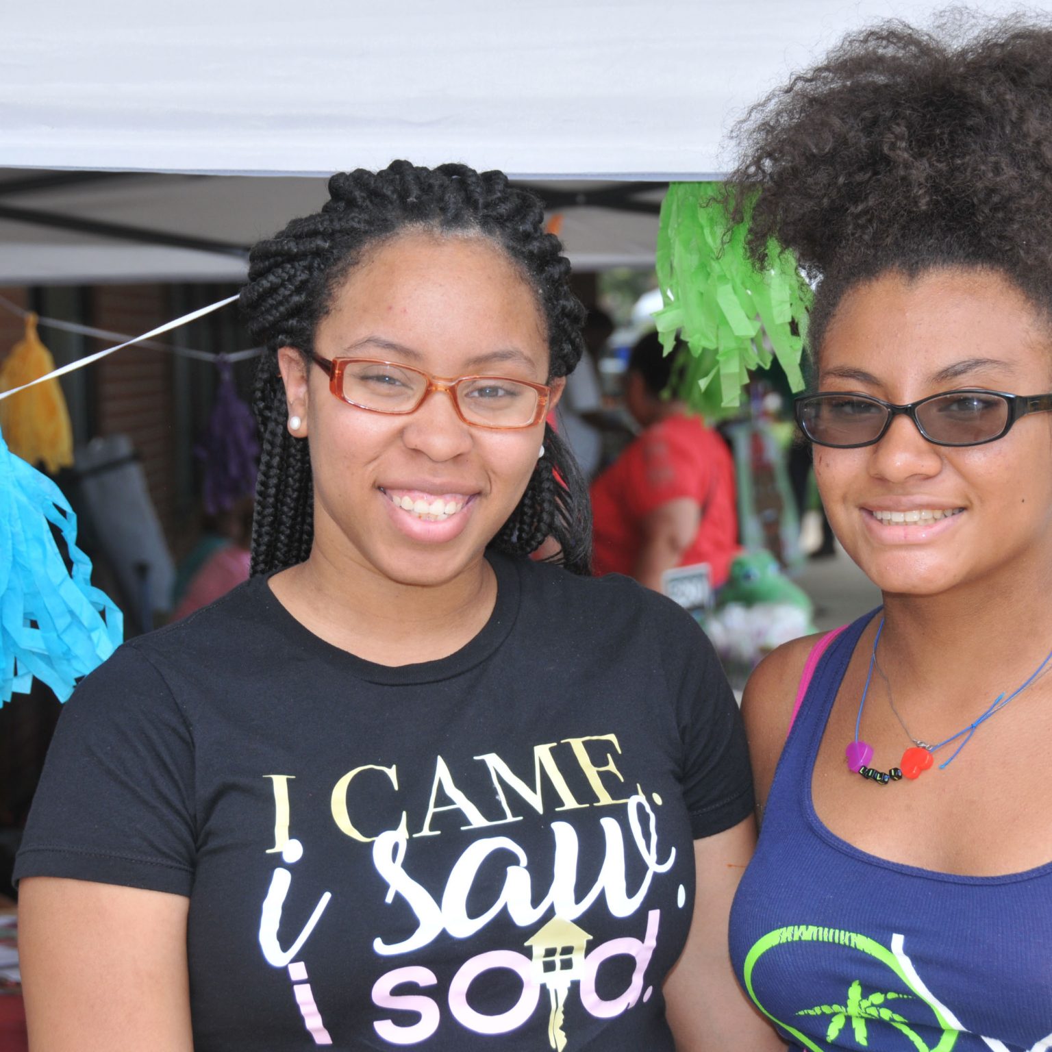 Director of Education Wendy Greenberg, left, and Yesenia Vasquez